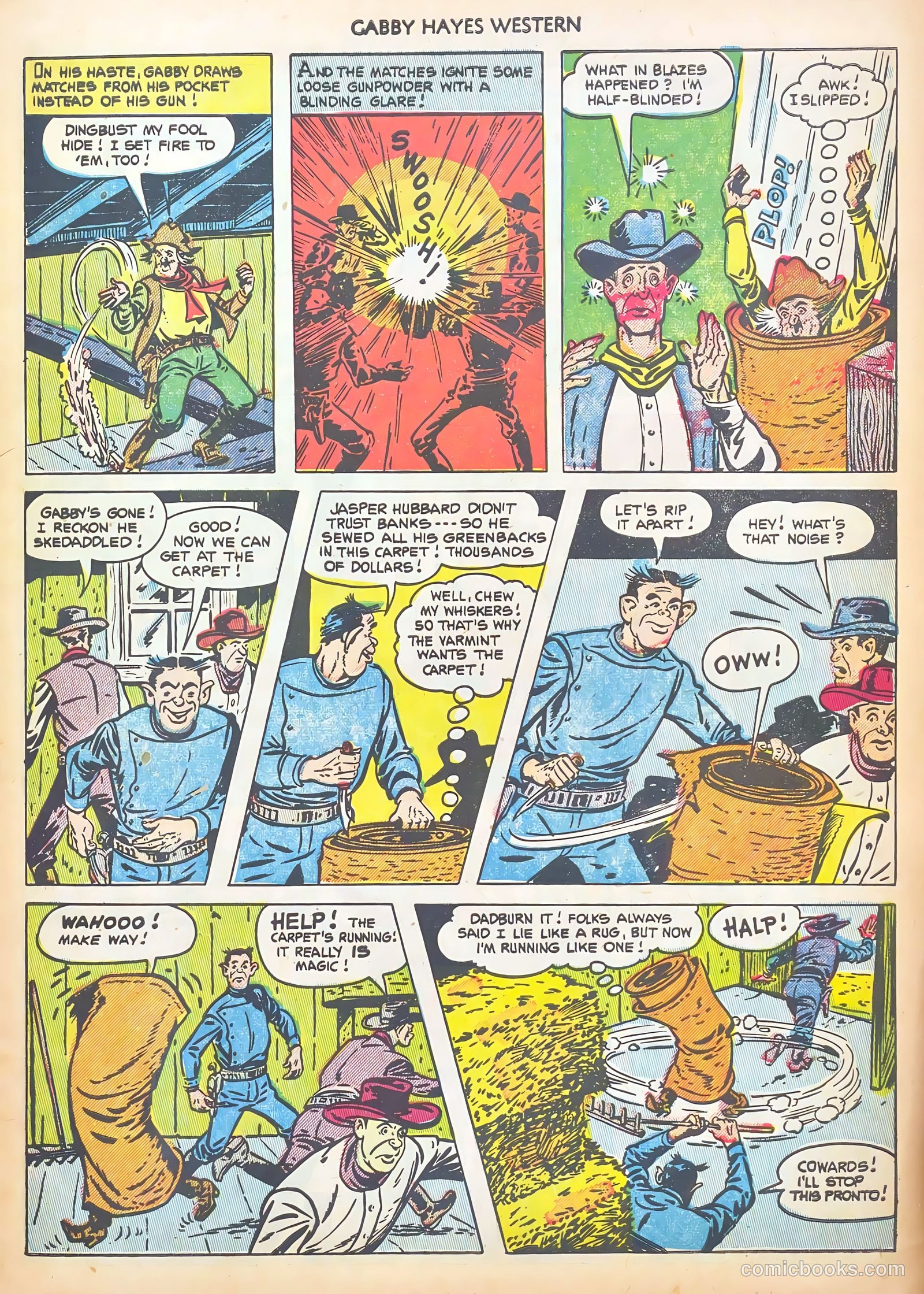 Gabby Hayes Western #45 — page 9 of 36