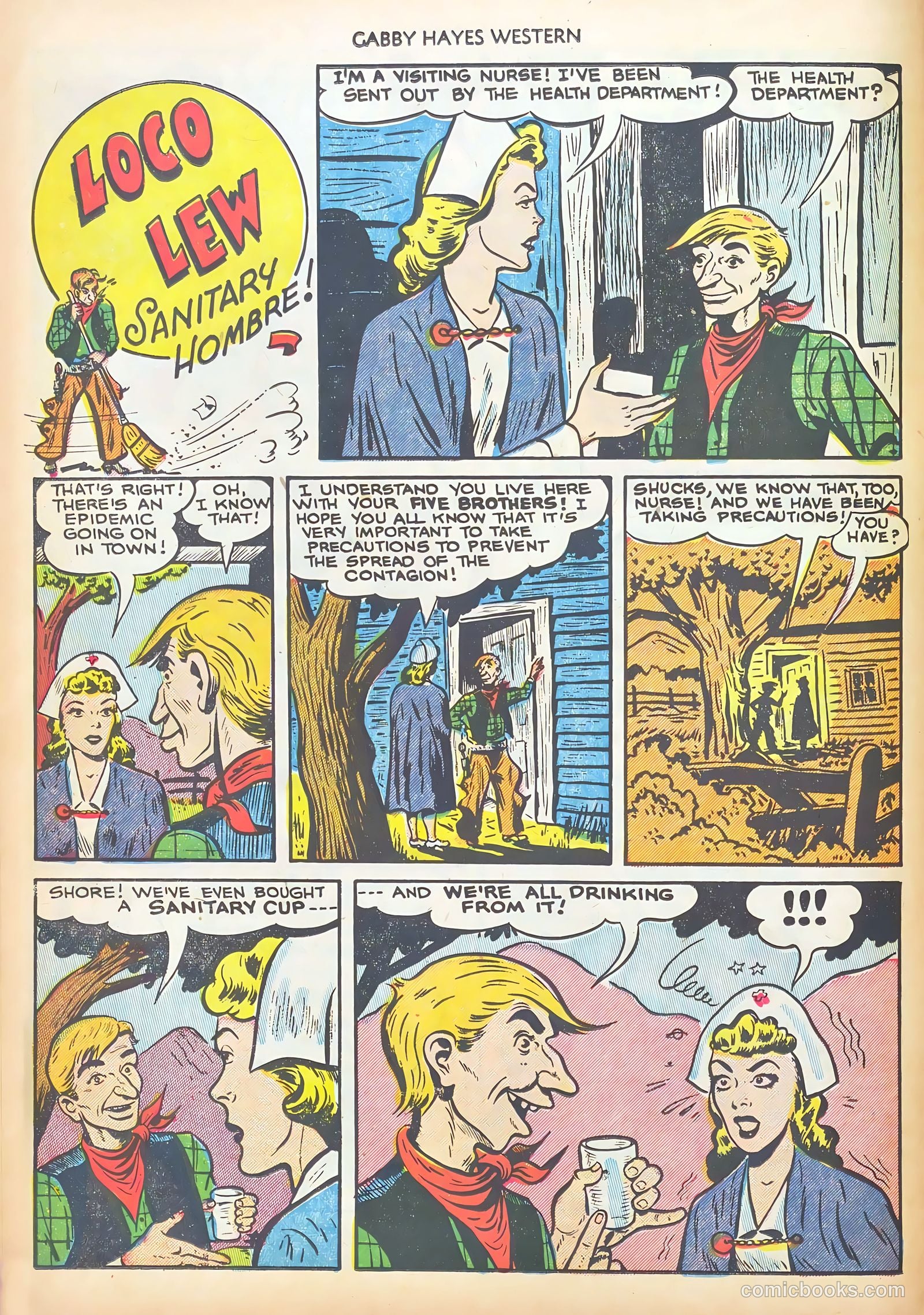 Gabby Hayes Western #45 — page 12 of 36