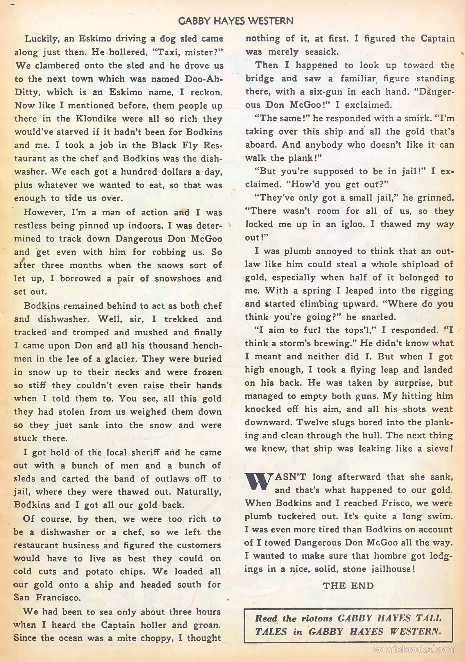 Gabby Hayes Western #45 — page 15 of 36