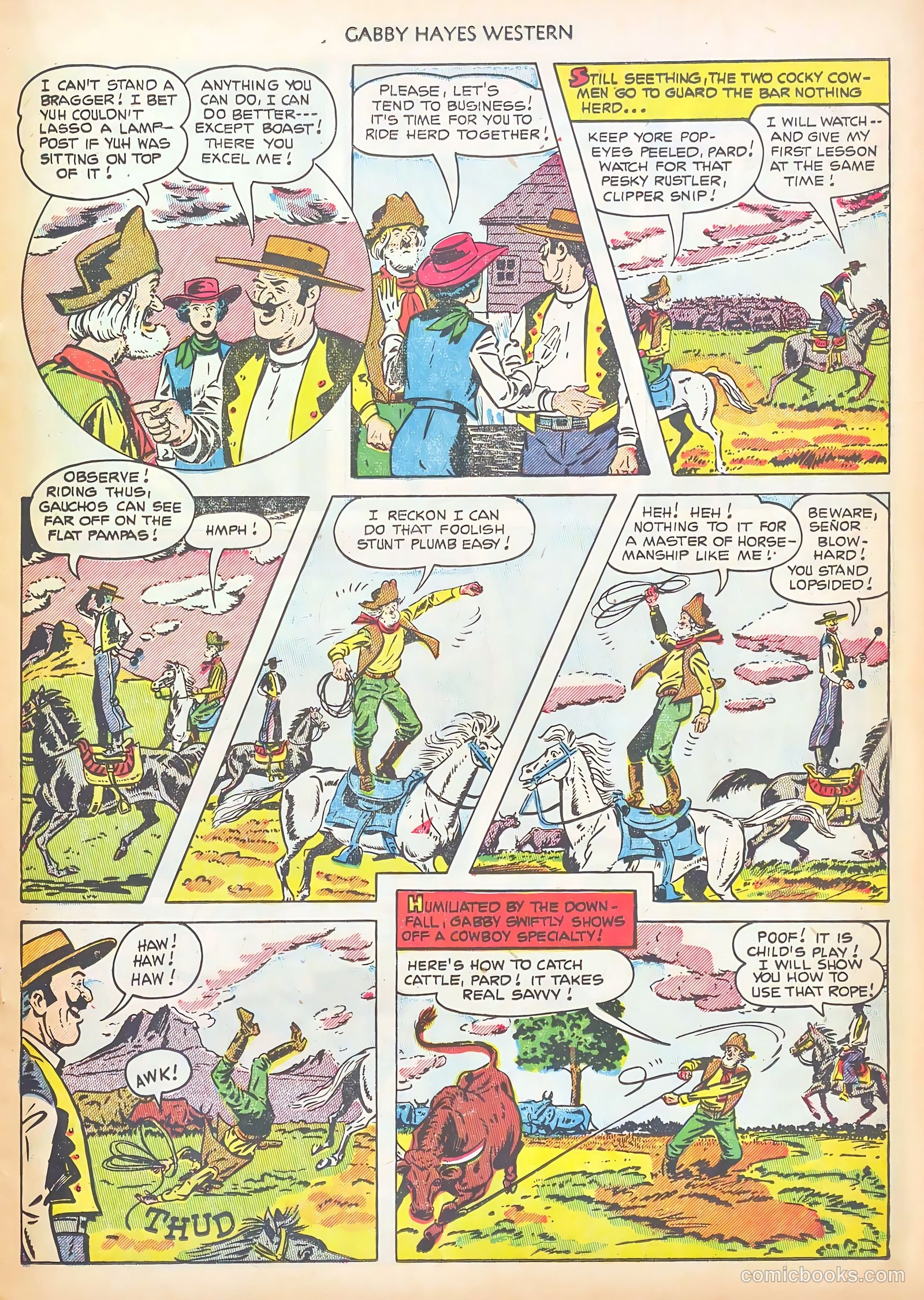 Gabby Hayes Western #45 — page 17 of 36