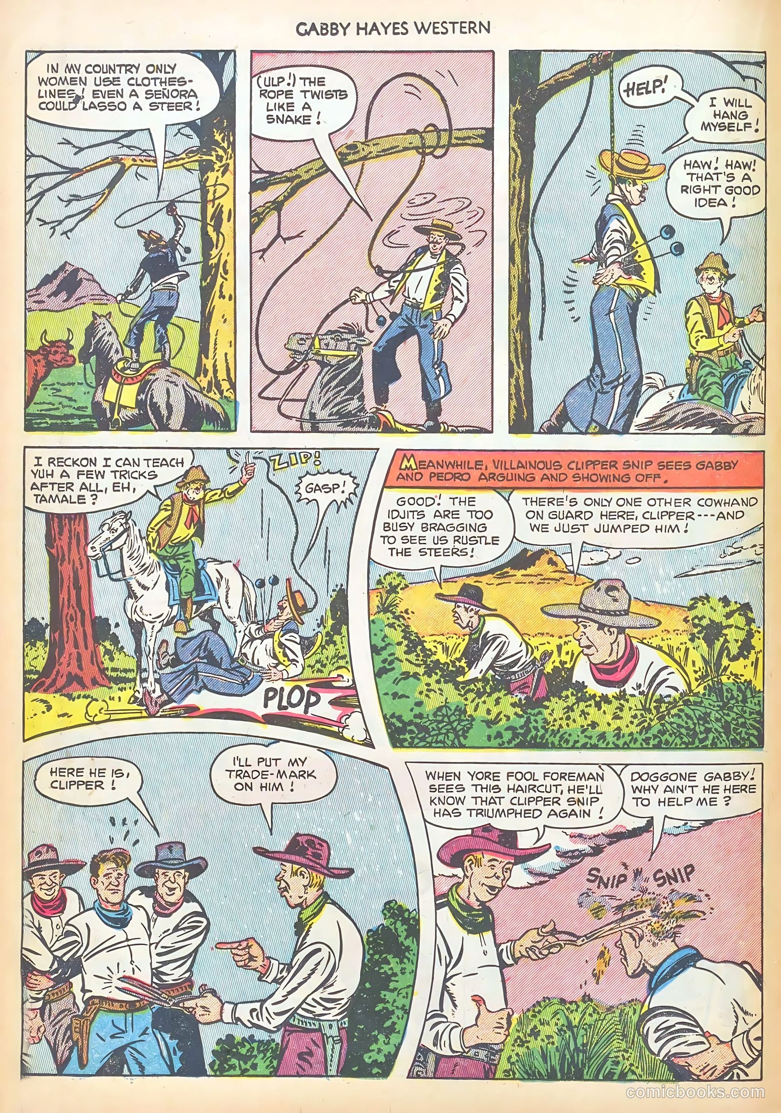 Gabby Hayes Western #45 — page 18 of 36