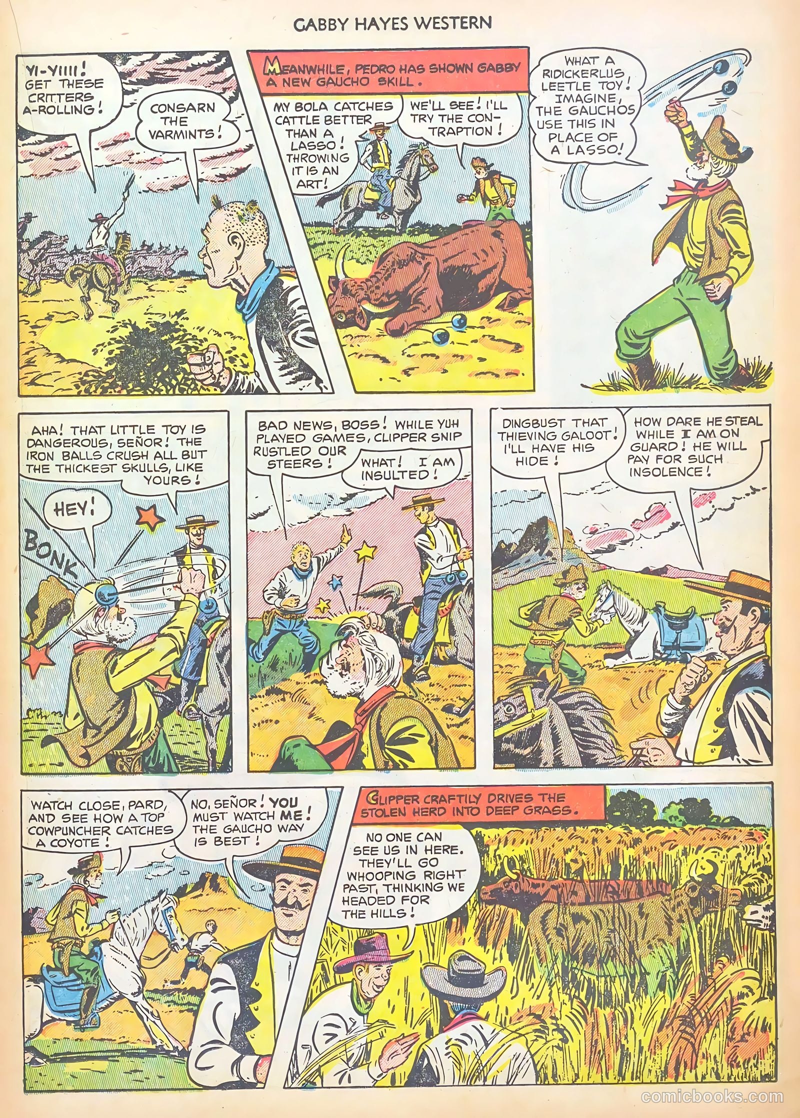 Gabby Hayes Western #45 — page 19 of 36