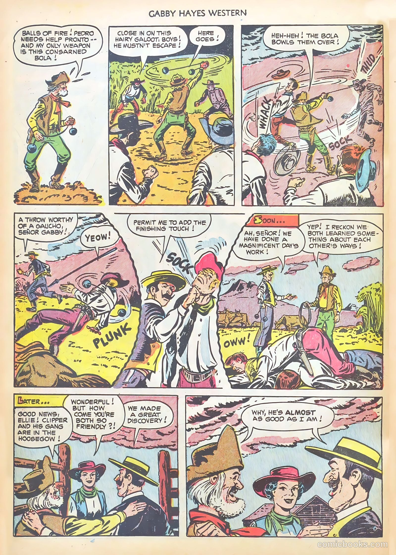 Gabby Hayes Western #45 — page 22 of 36