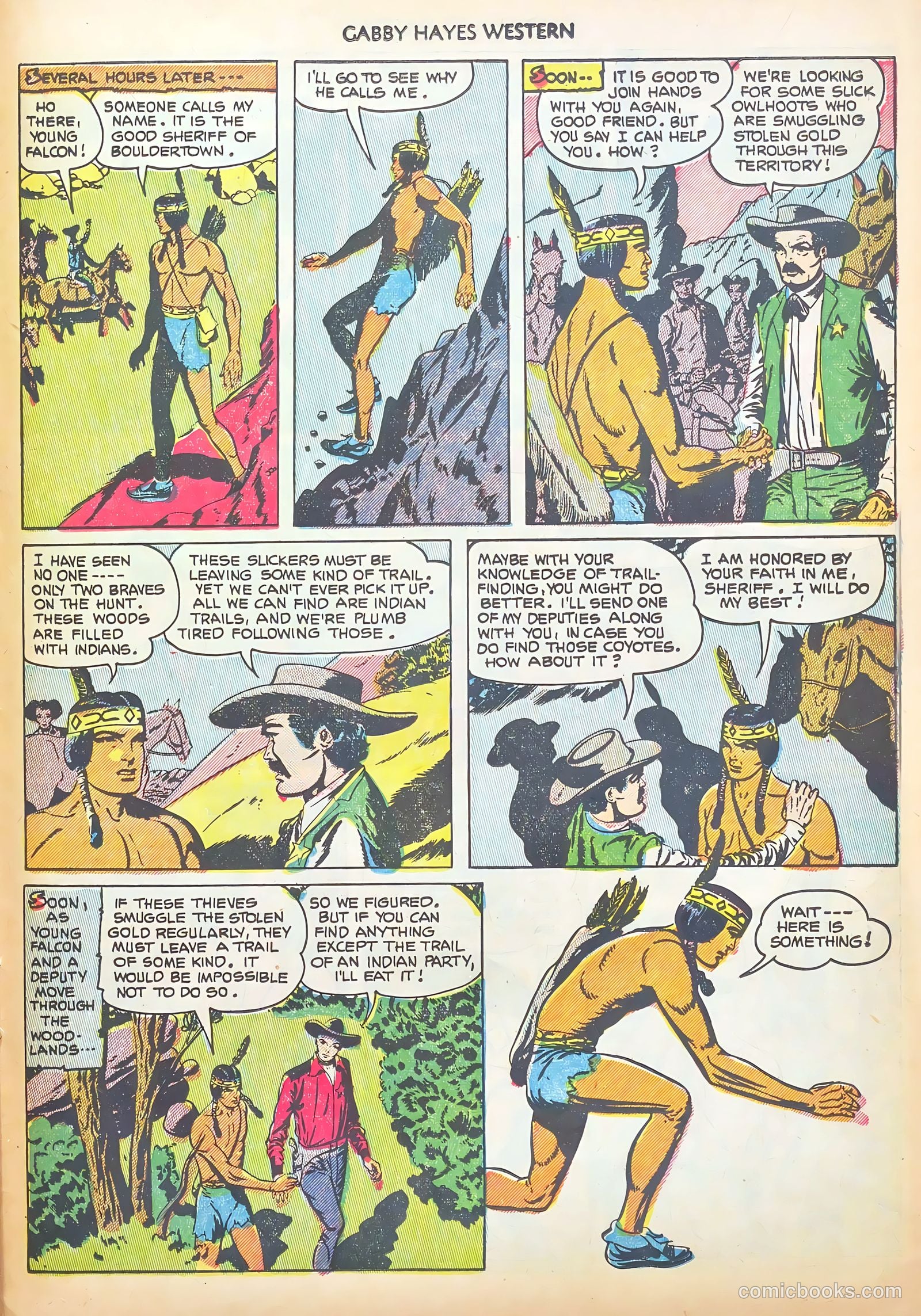 Gabby Hayes Western #45 — page 25 of 36
