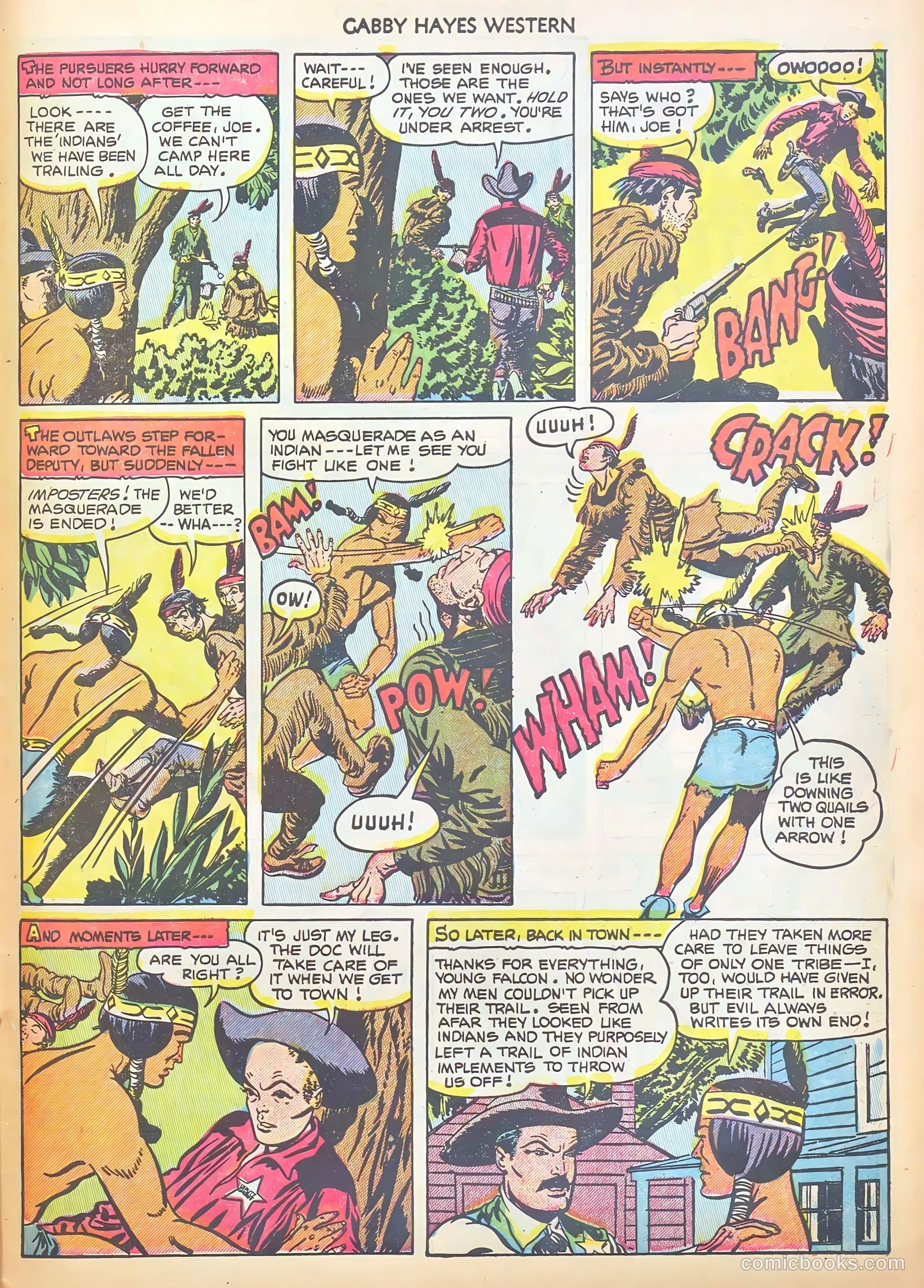 Gabby Hayes Western #45 — page 27 of 36