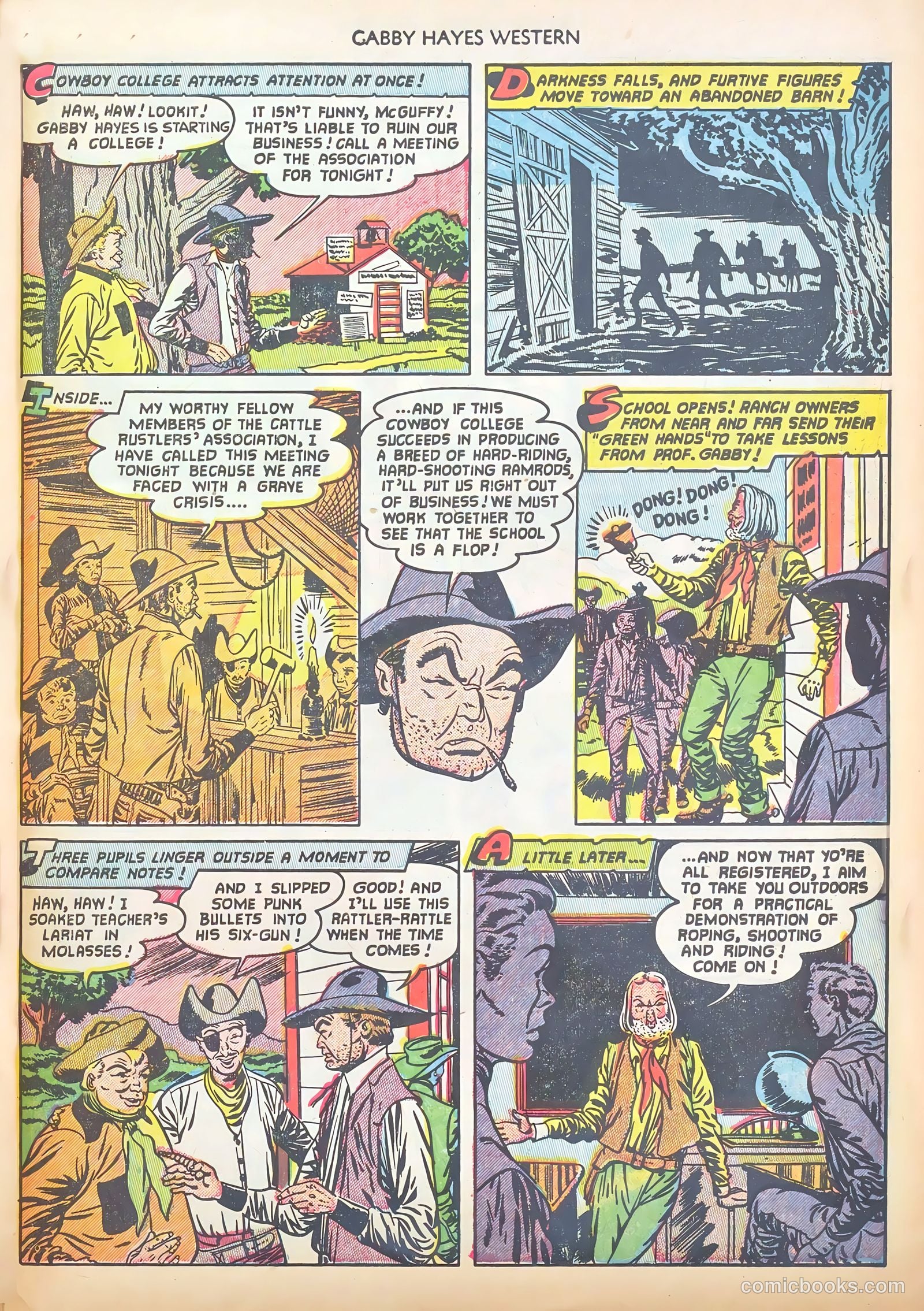 Gabby Hayes Western #45 — page 29 of 36