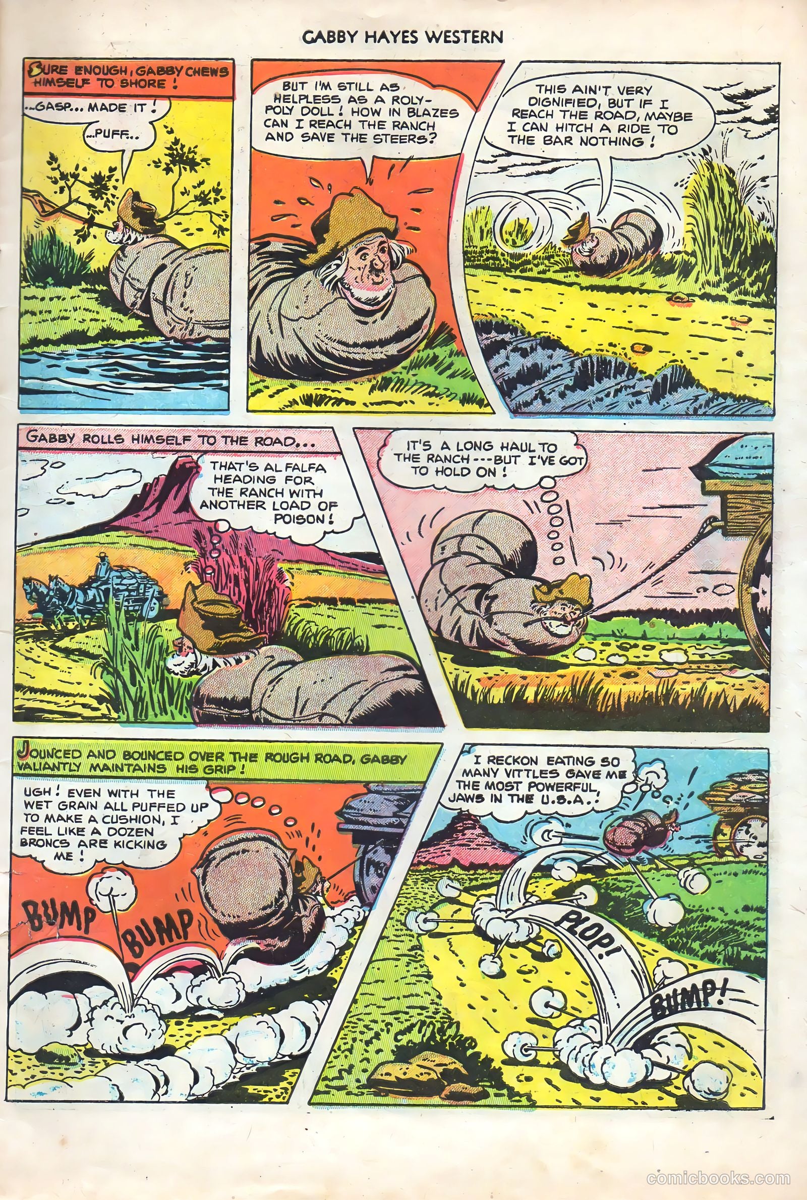 Gabby Hayes Western #46 — page 7 of 36