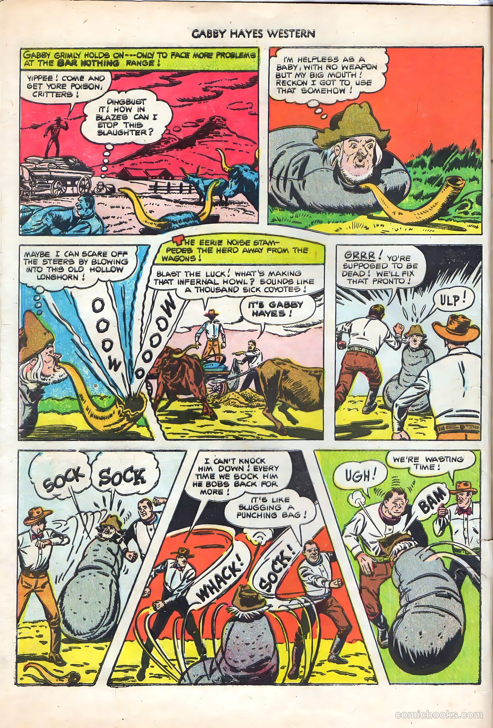 Gabby Hayes Western #46 — page 8 of 36