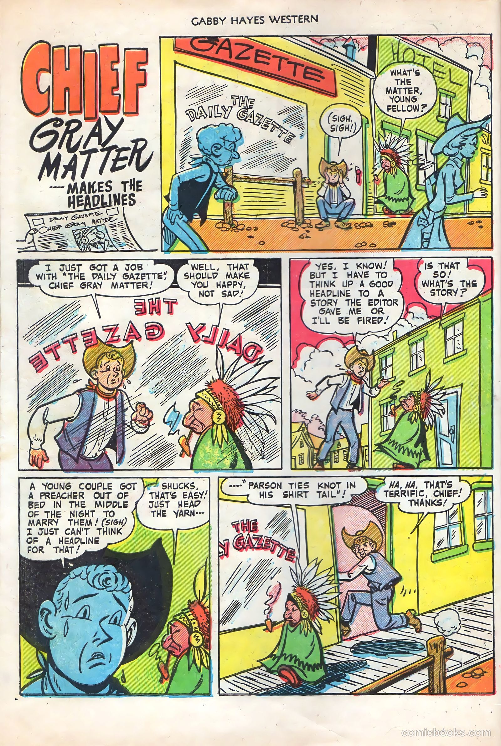 Gabby Hayes Western #46 — page 10 of 36