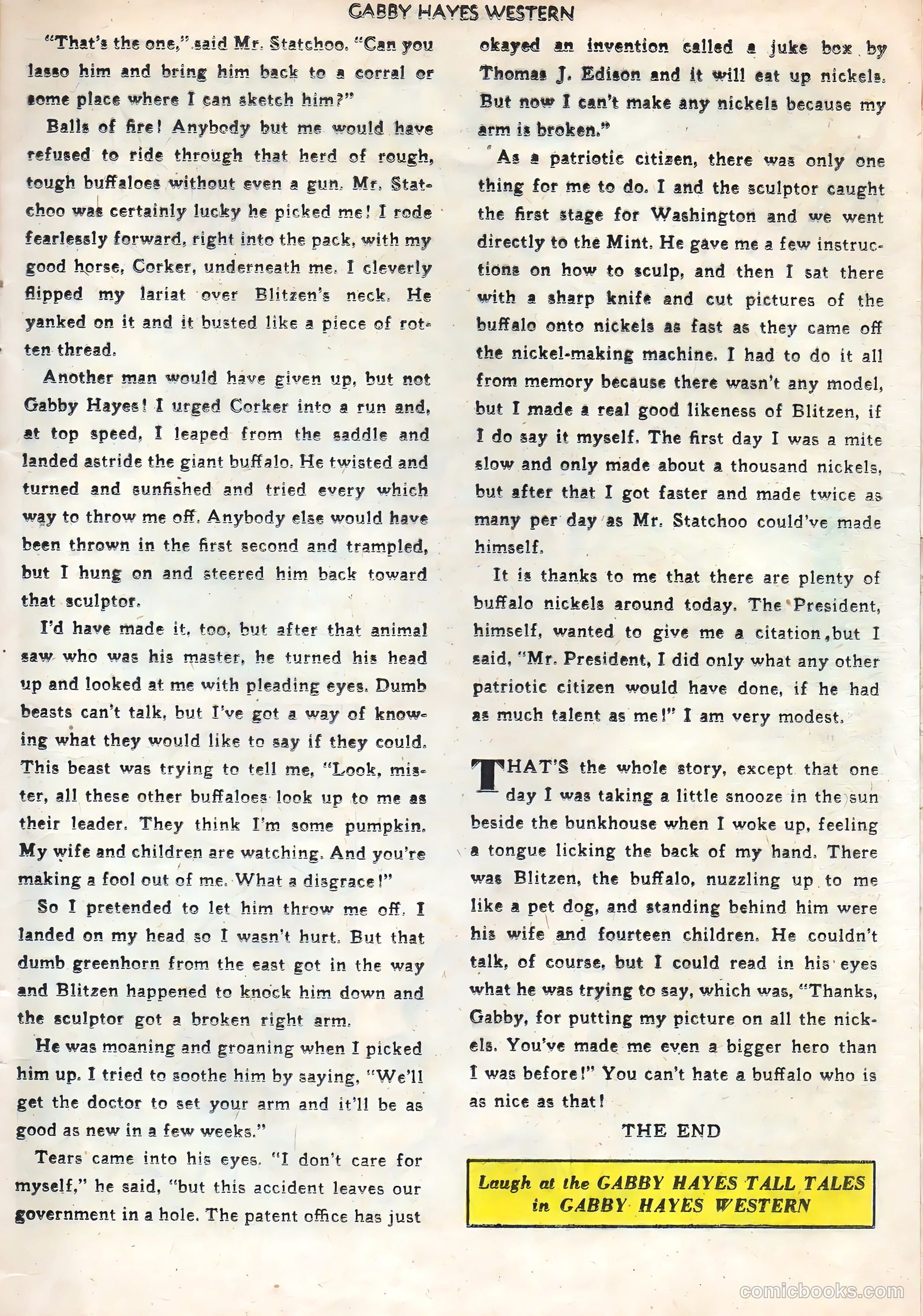 Gabby Hayes Western #46 — page 13 of 36