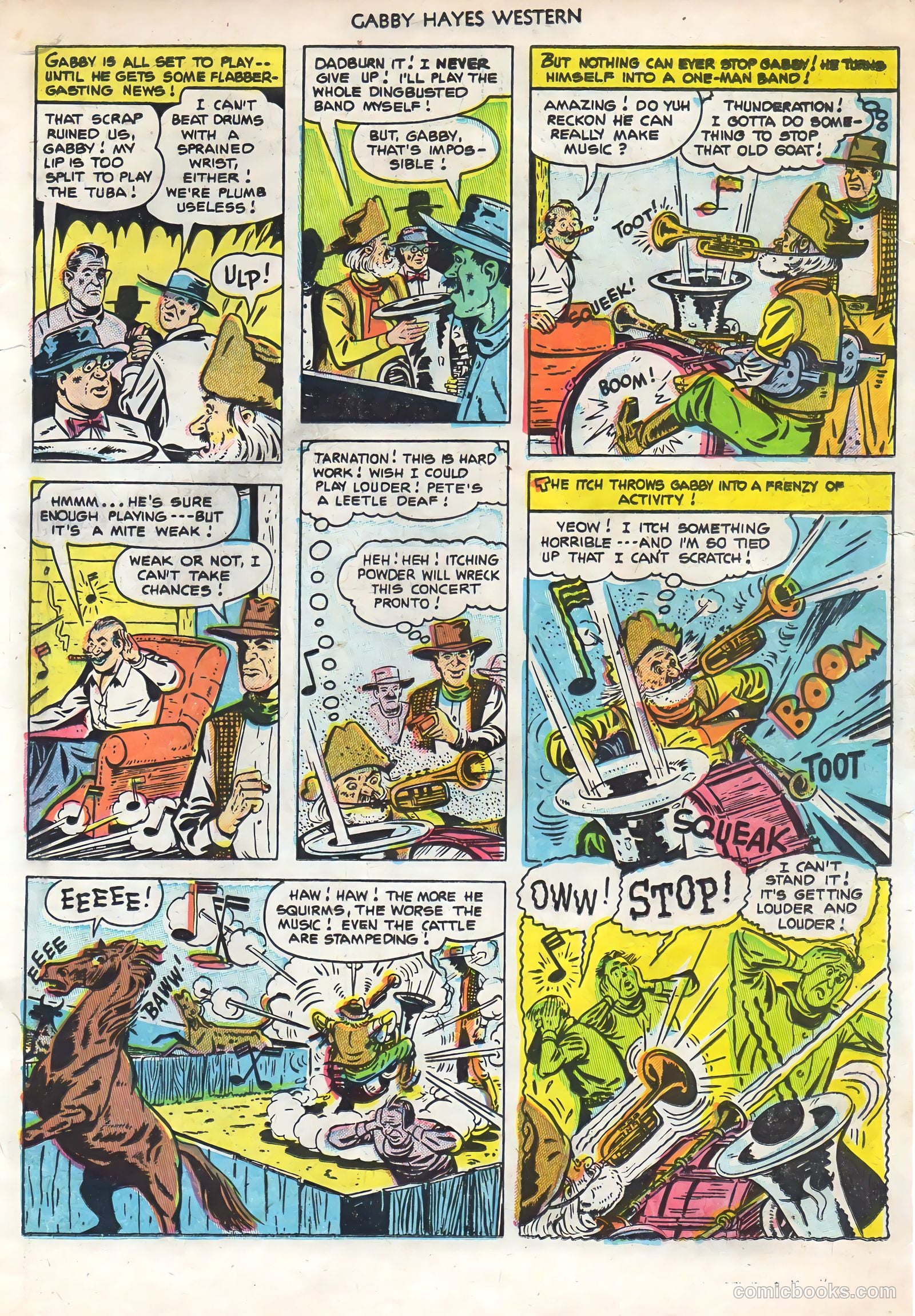 Gabby Hayes Western #46 — page 19 of 36