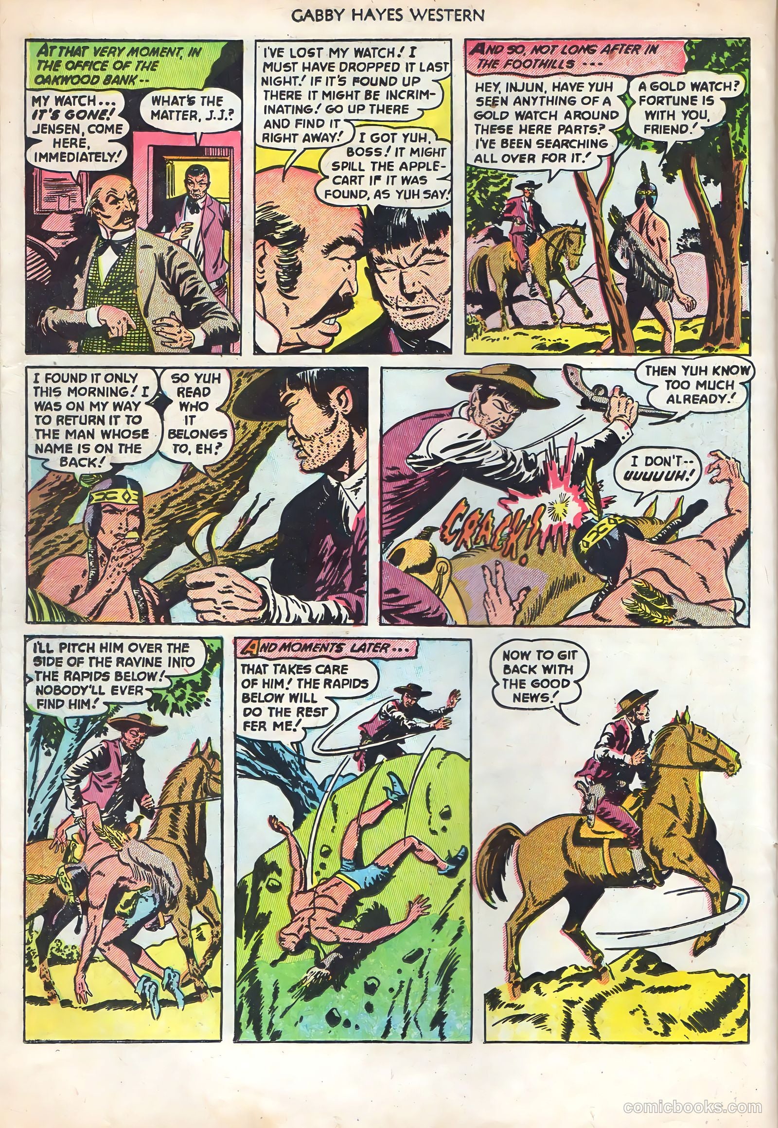 Gabby Hayes Western #46 — page 22 of 36