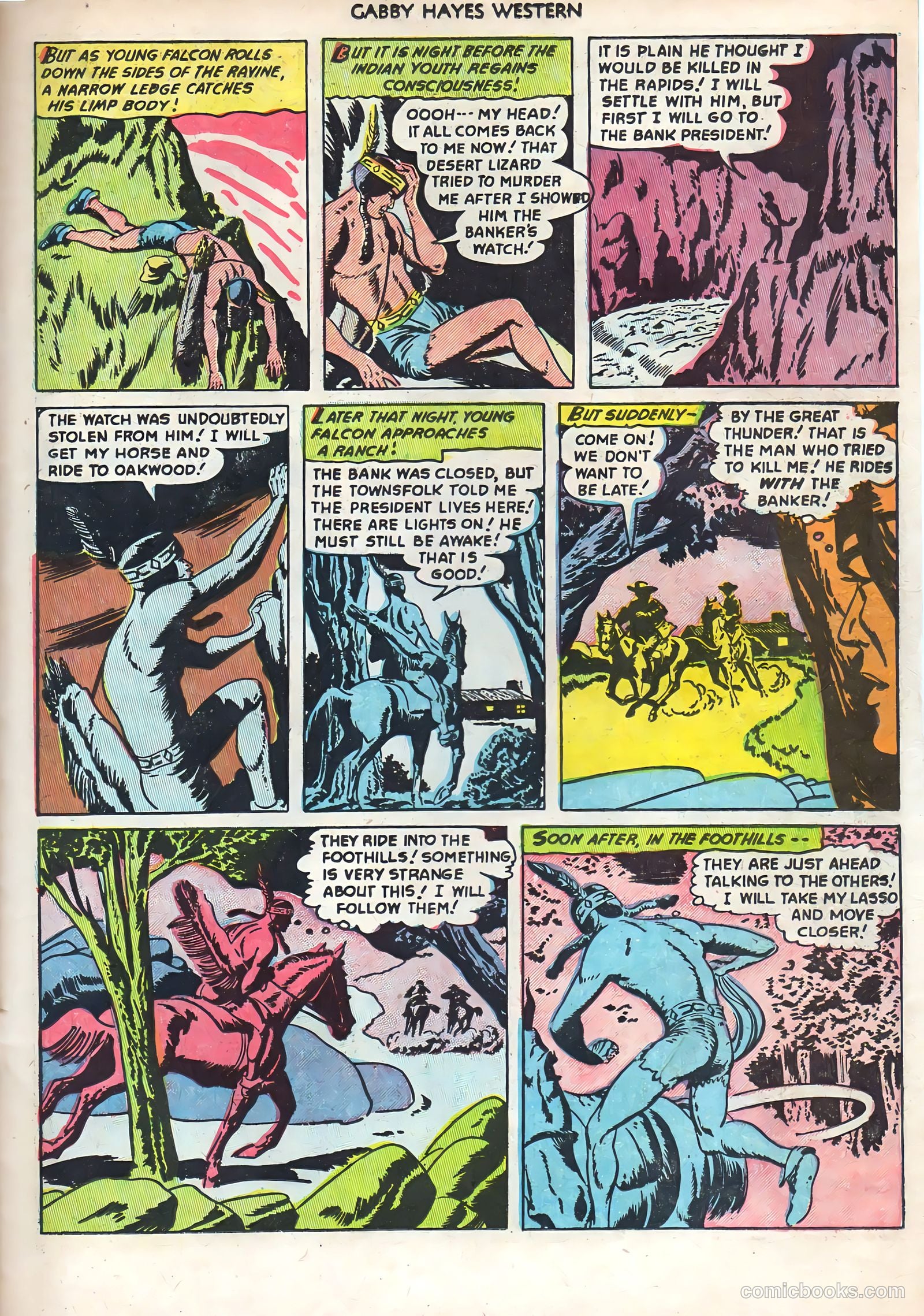 Gabby Hayes Western #46 — page 23 of 36