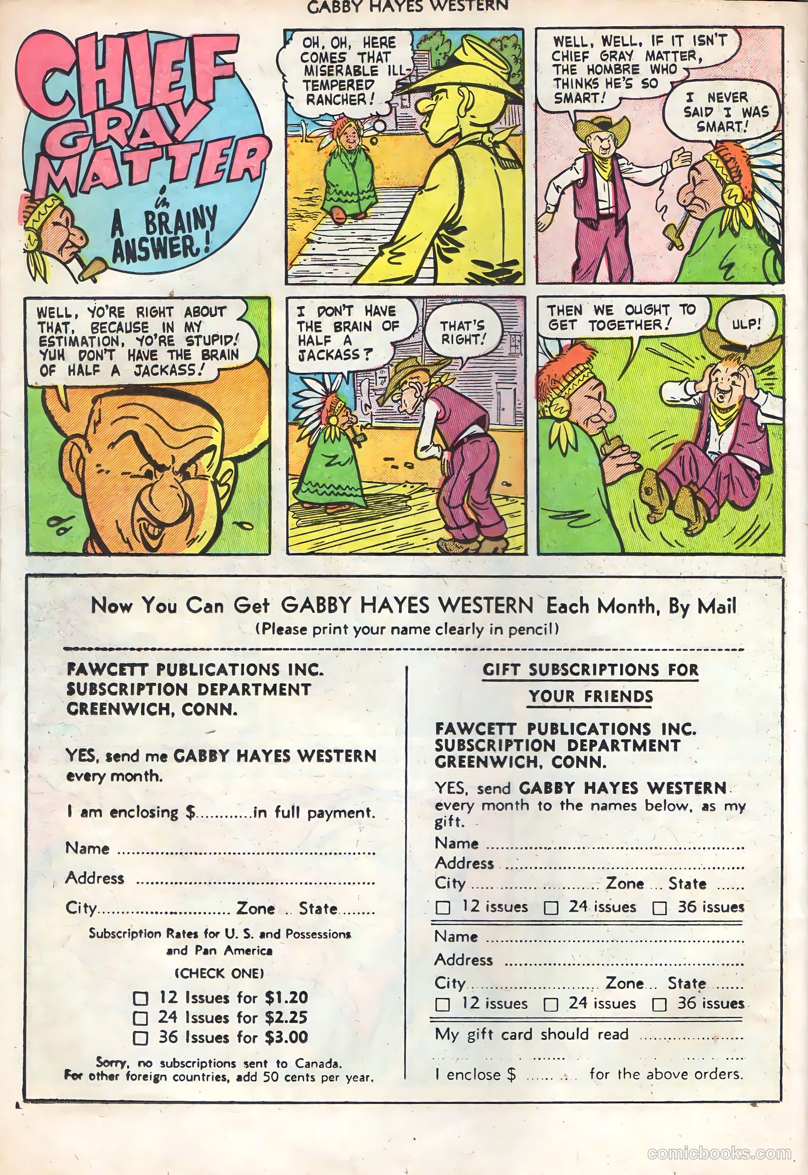 Gabby Hayes Western #46 — page 26 of 36