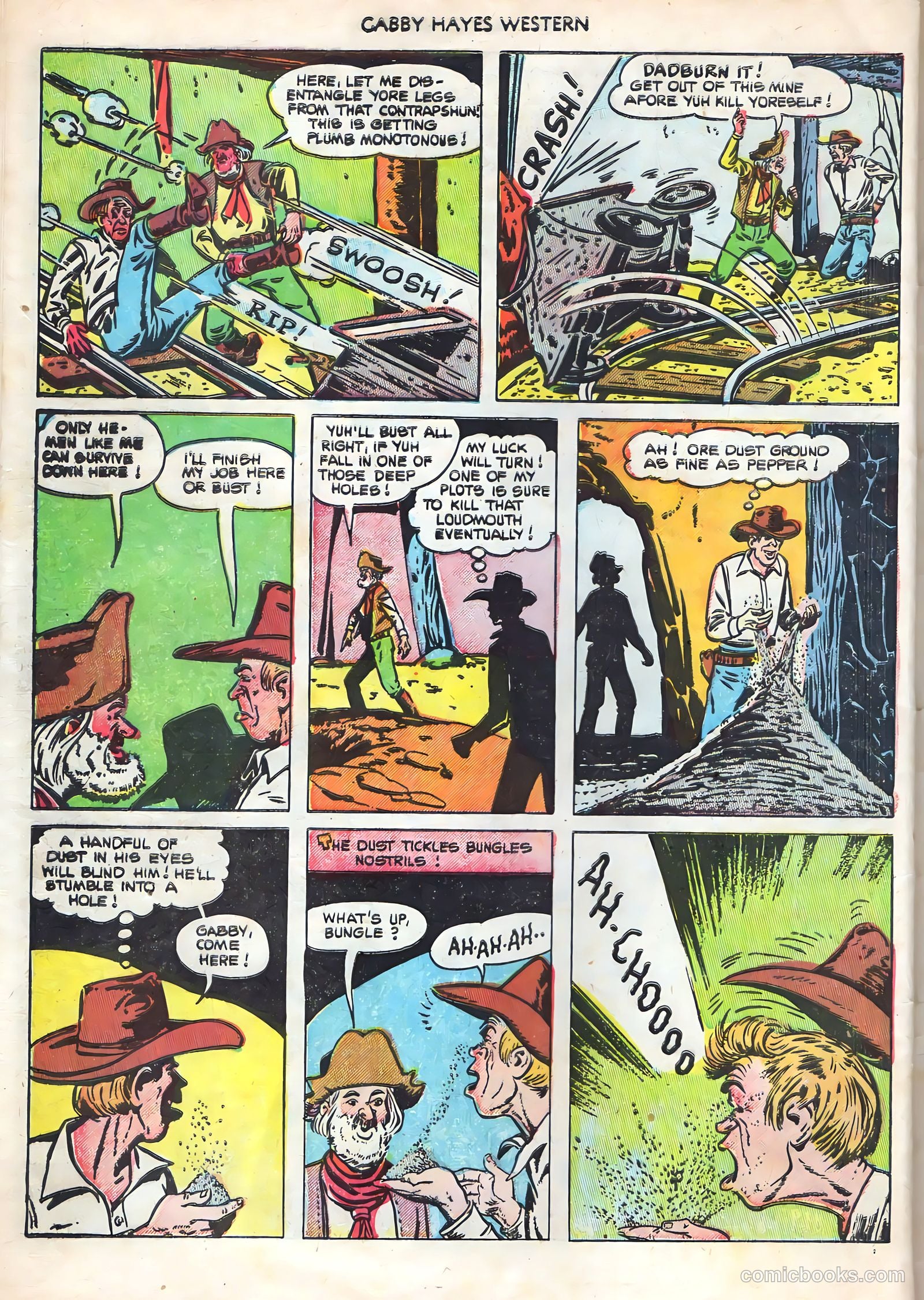 Gabby Hayes Western #46 — page 32 of 36