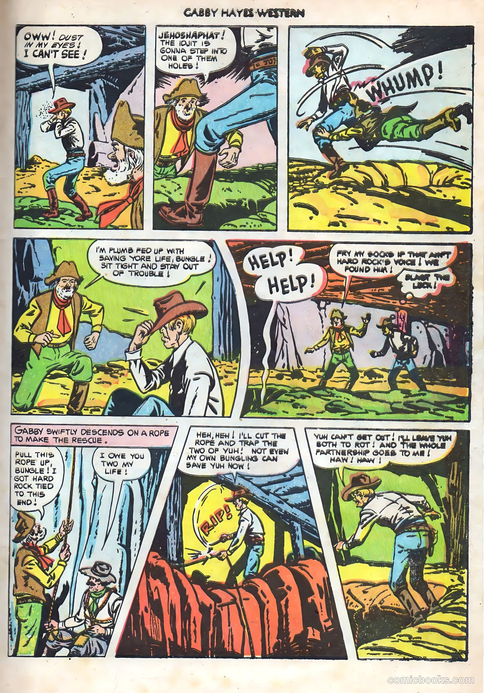 Gabby Hayes Western #46 — page 33 of 36