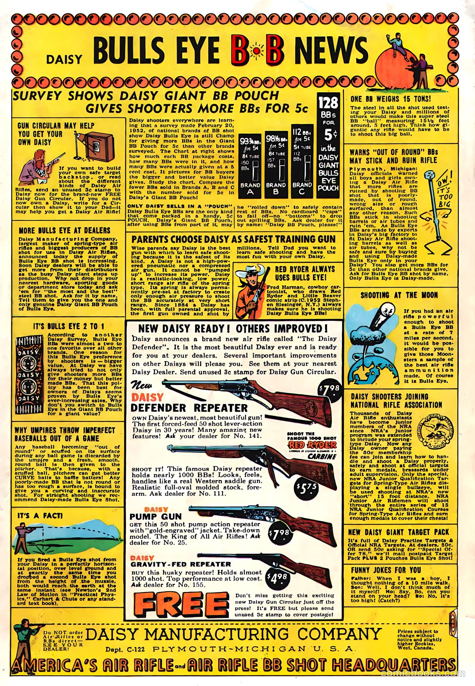 Gabby Hayes Western #46 — page 36 of 36