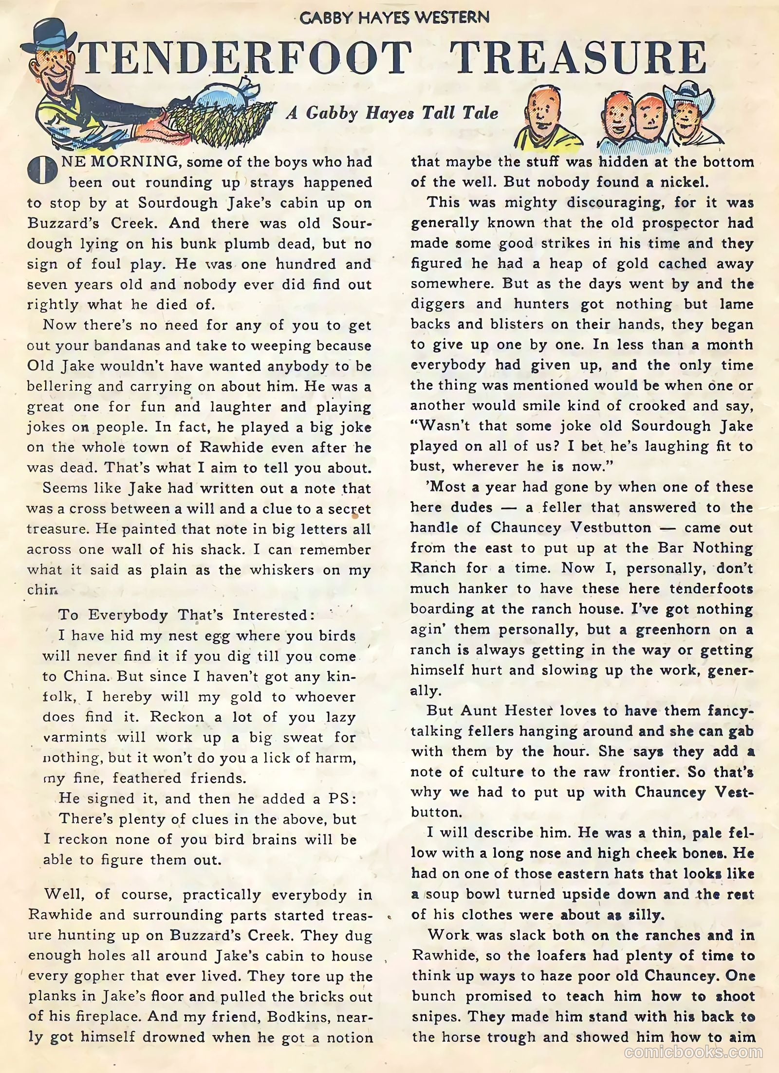 Gabby Hayes Western #47 — page 12 of 36