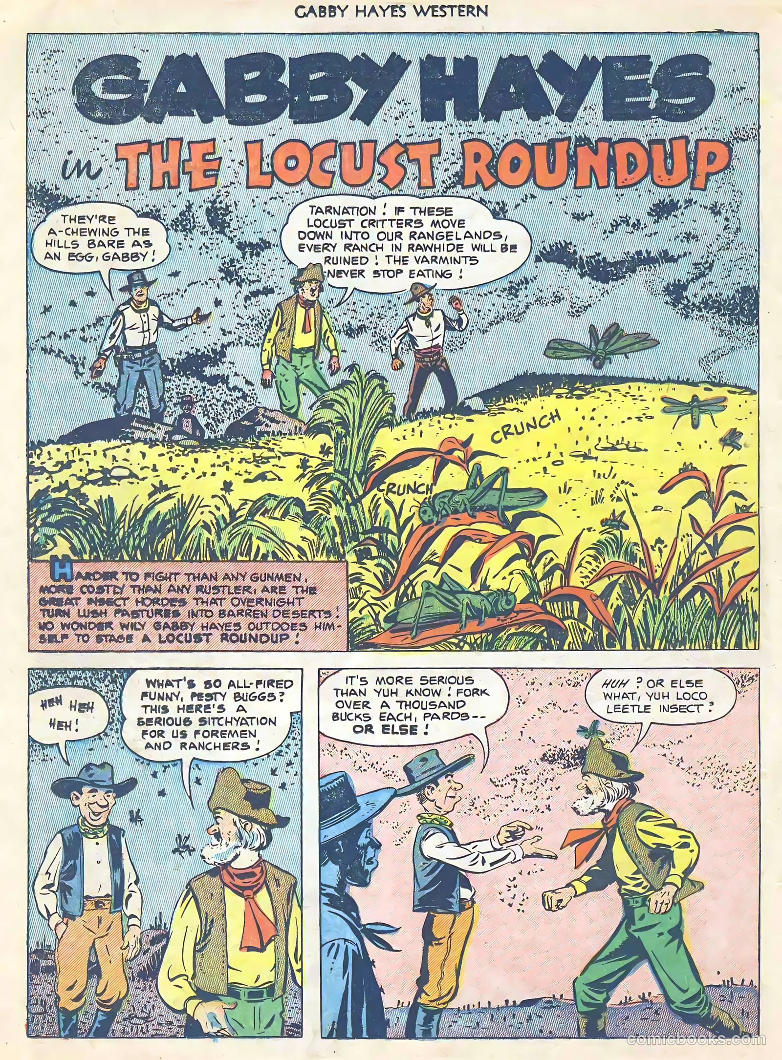 Gabby Hayes Western #47 — page 14 of 36