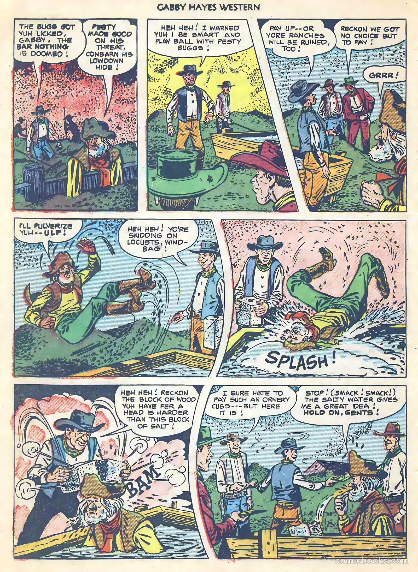 Gabby Hayes Western #47 — page 16 of 36