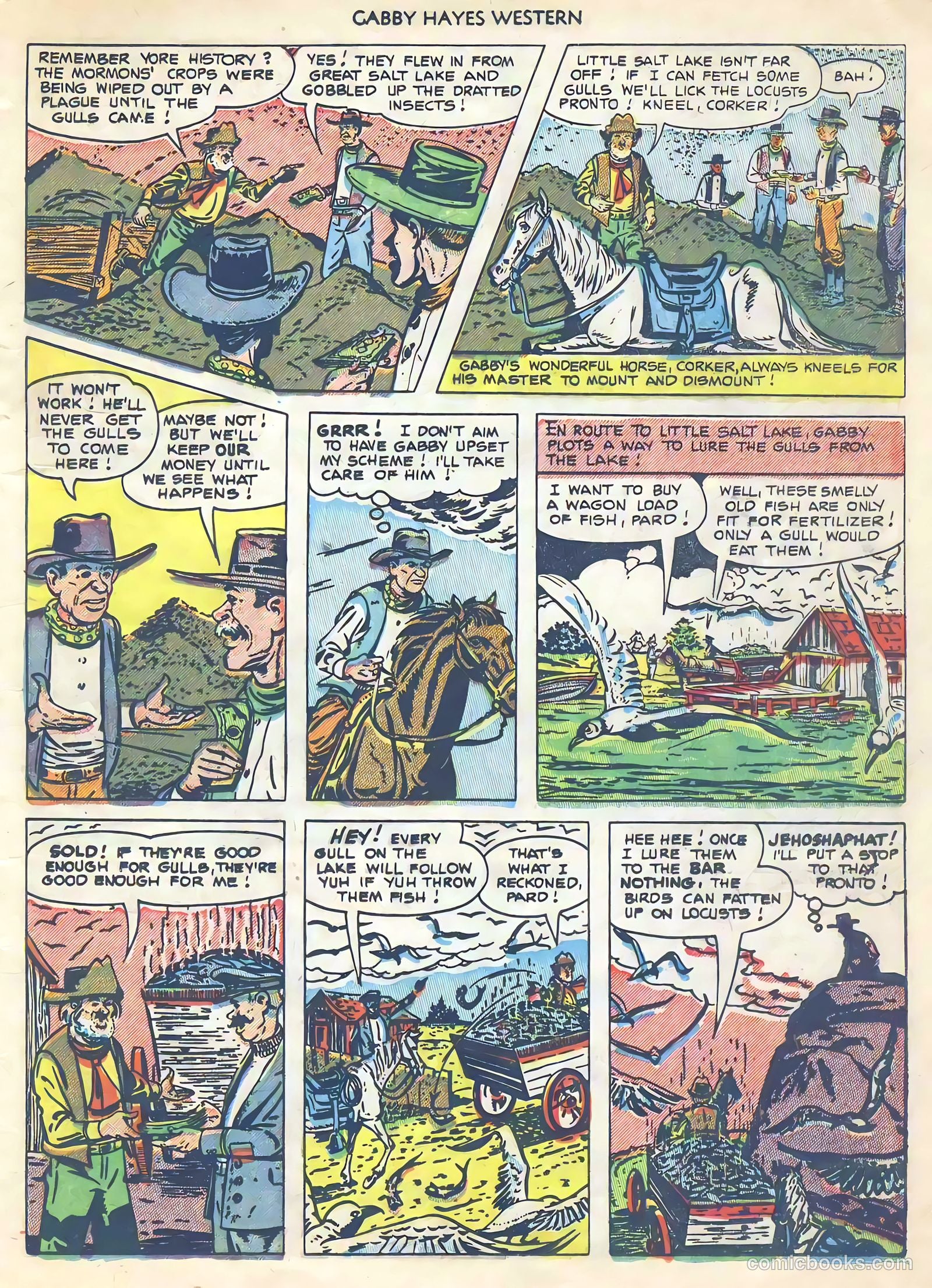 Gabby Hayes Western #47 — page 17 of 36