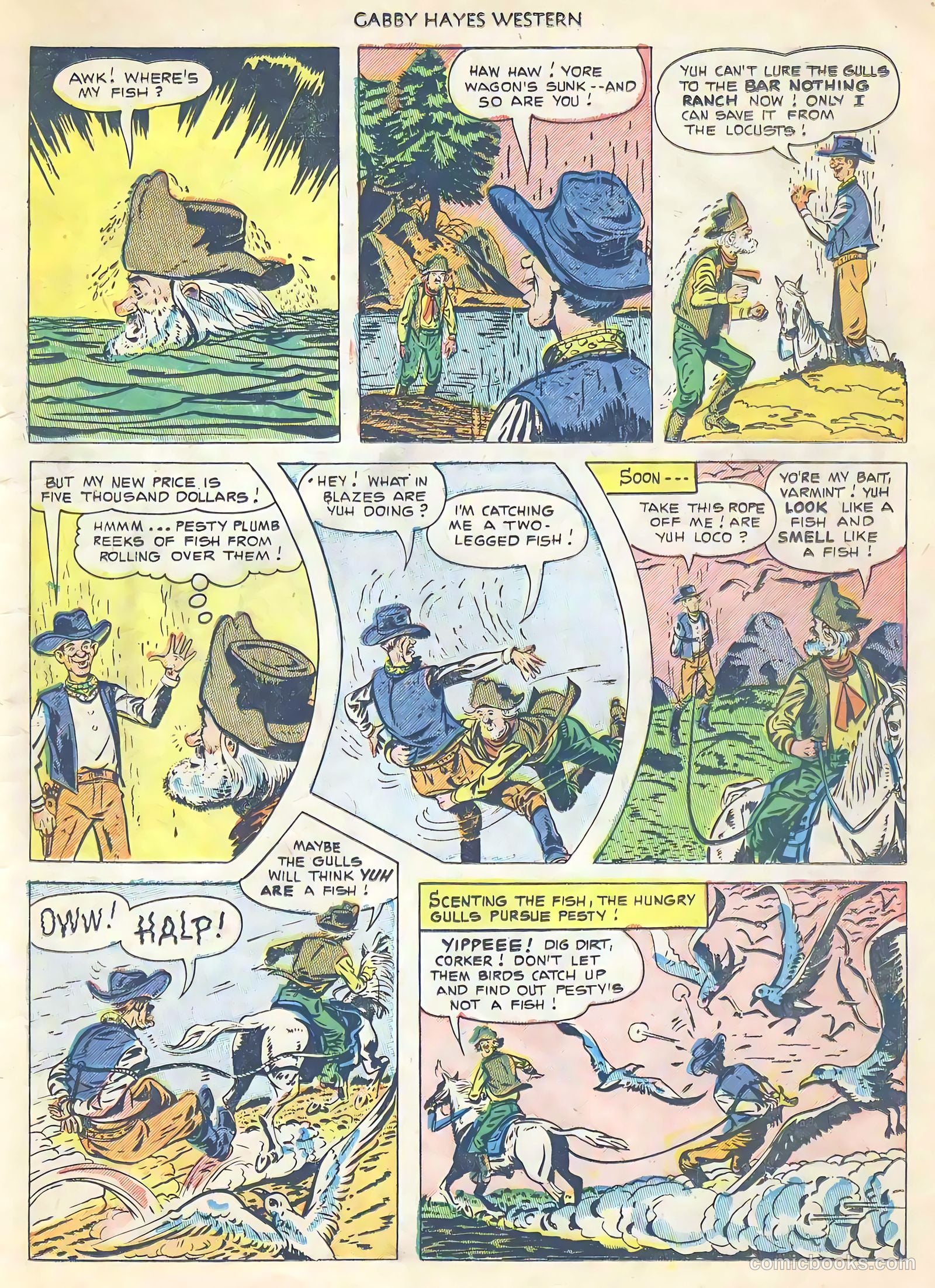 Gabby Hayes Western #47 — page 19 of 36