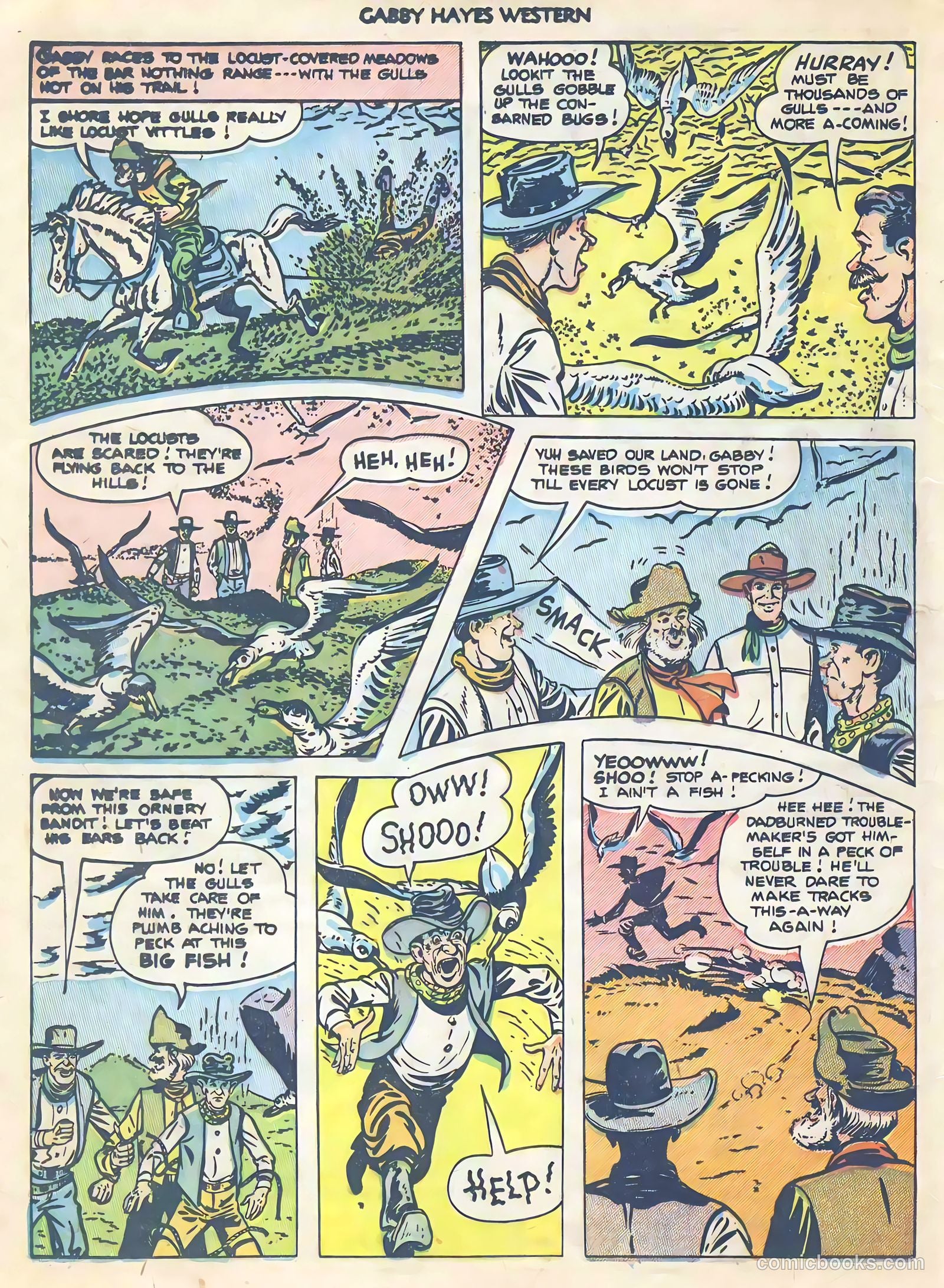 Gabby Hayes Western #47 — page 20 of 36