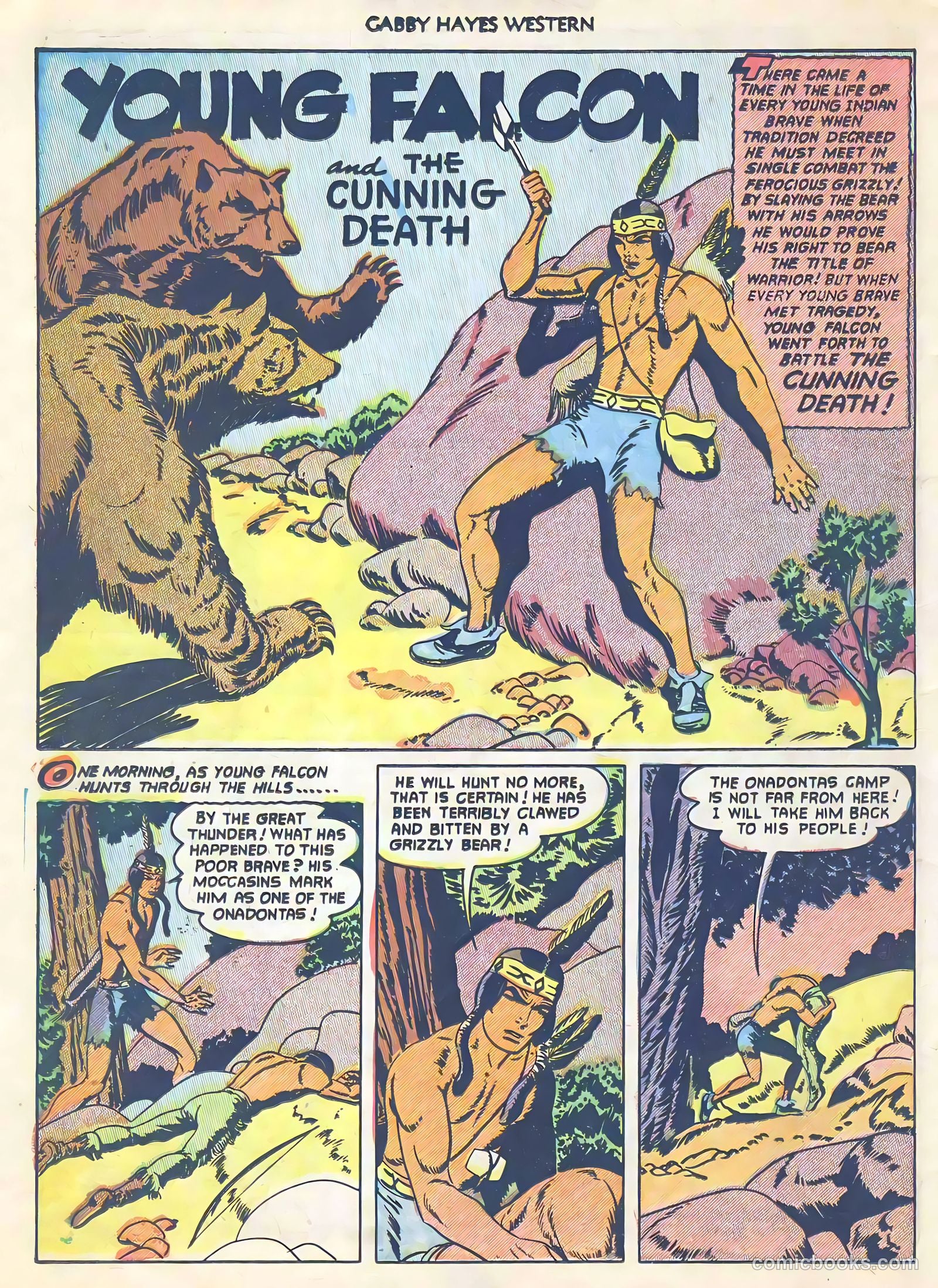 Gabby Hayes Western #47 — page 22 of 36