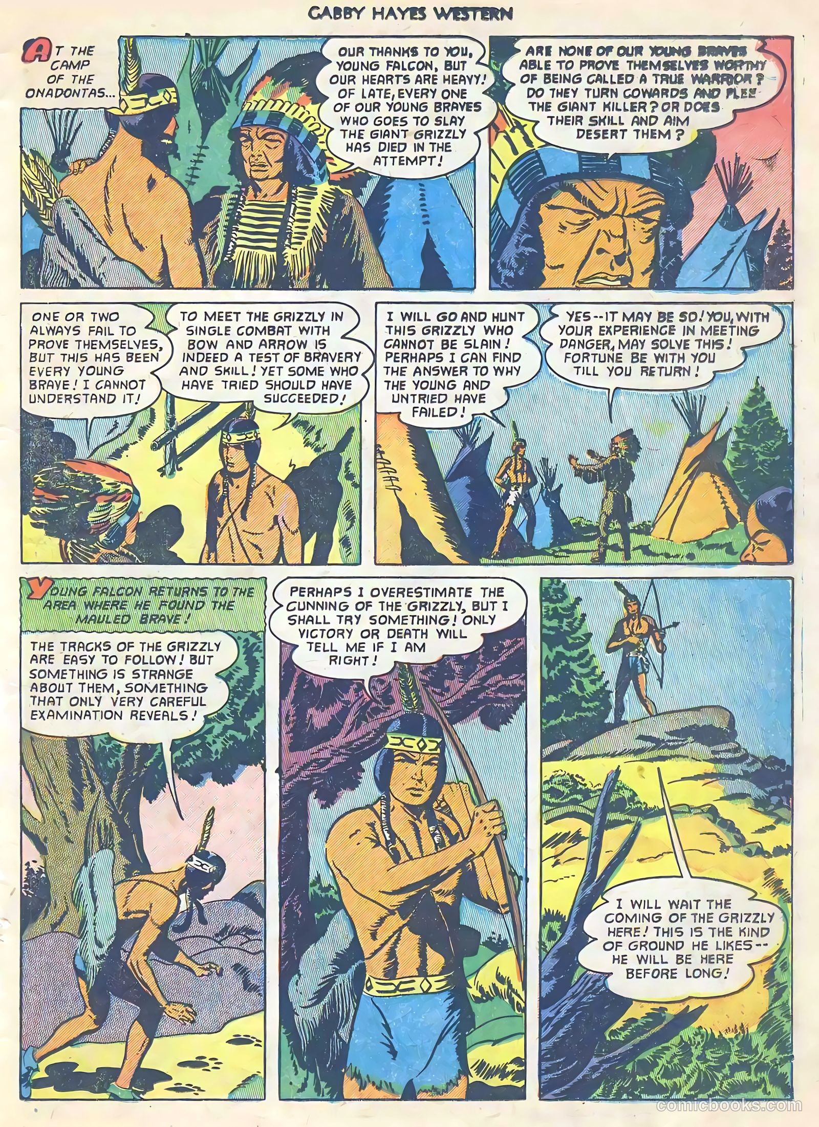 Gabby Hayes Western #47 — page 23 of 36