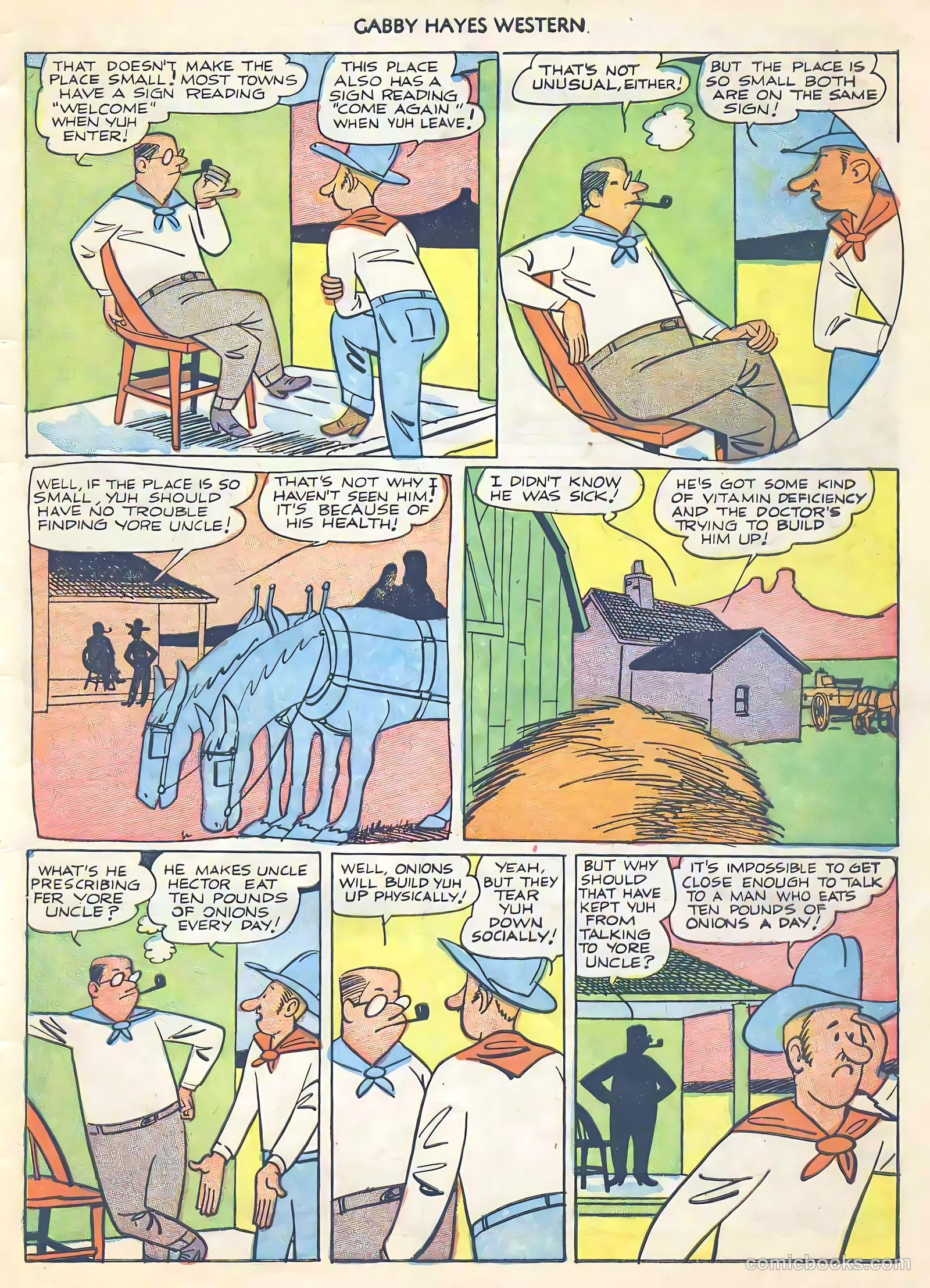 Gabby Hayes Western #47 — page 27 of 36