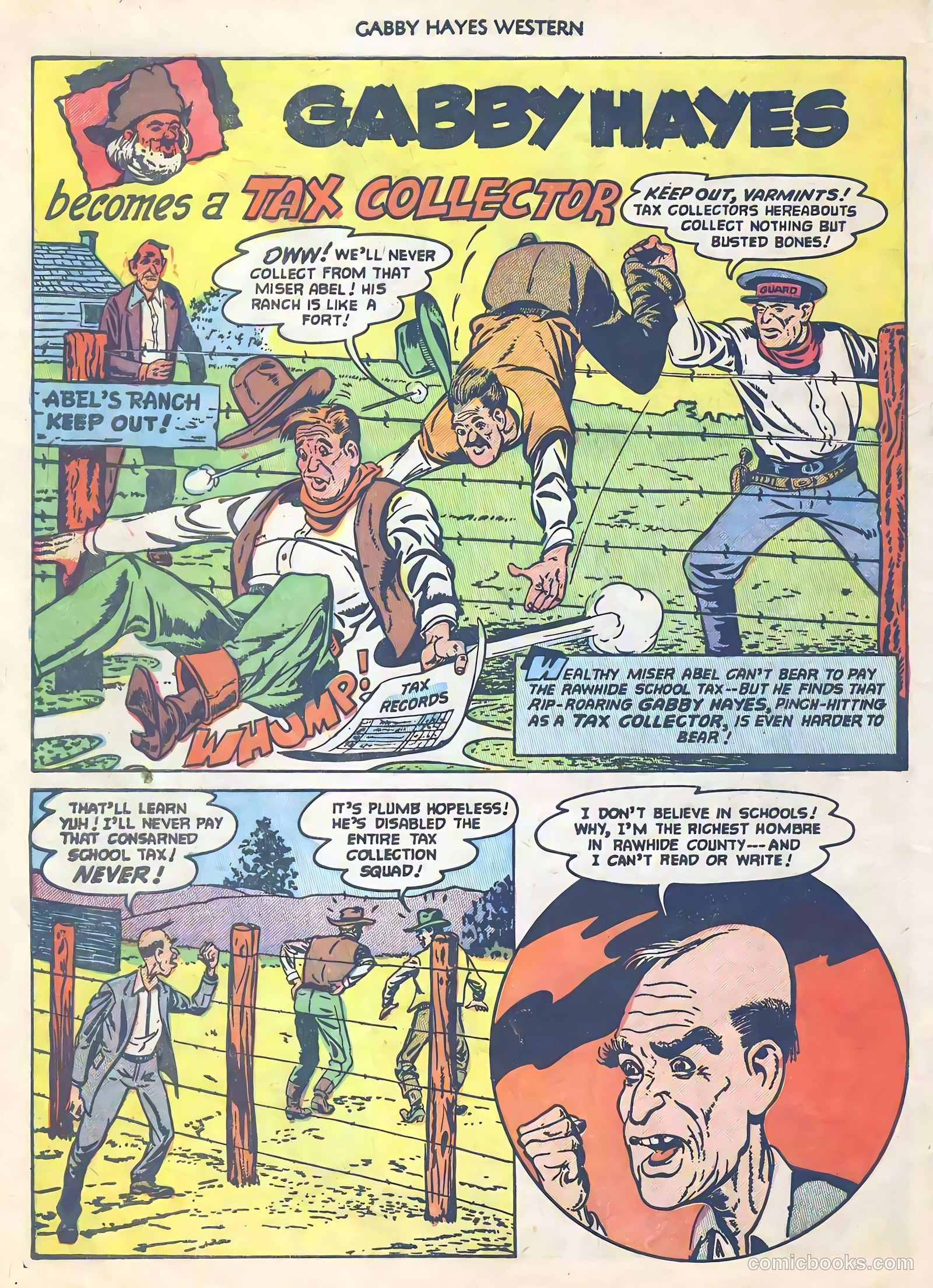 Gabby Hayes Western #47 — page 28 of 36