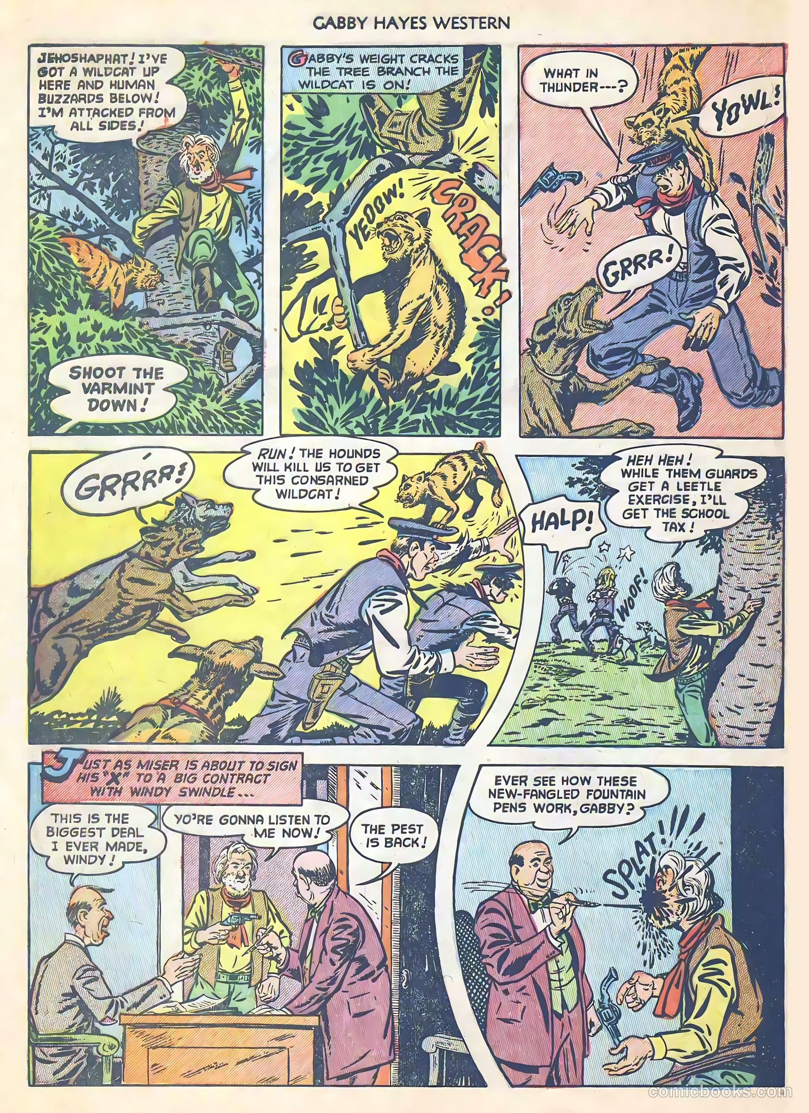 Gabby Hayes Western #47 — page 32 of 36