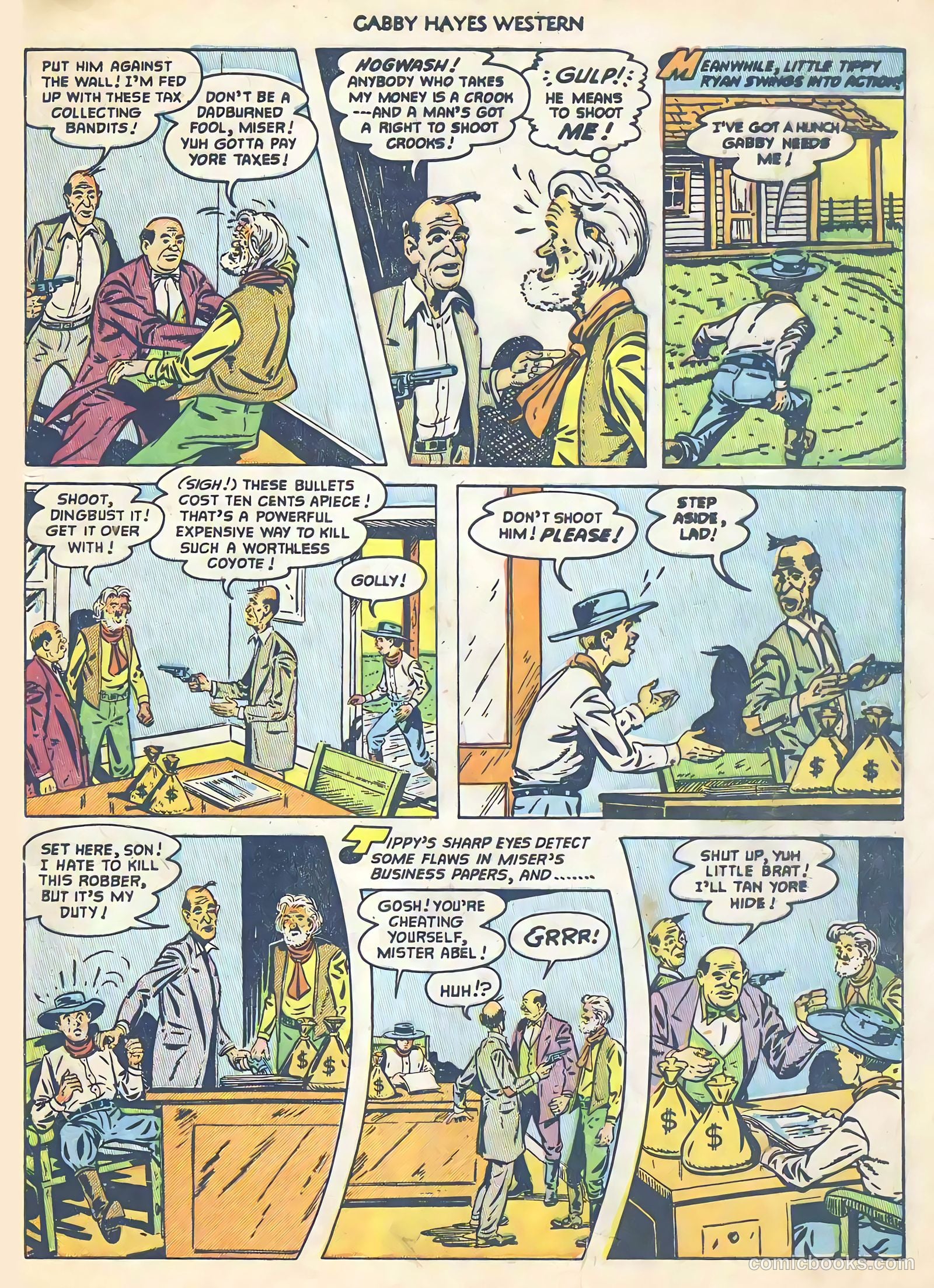 Gabby Hayes Western #47 — page 33 of 36