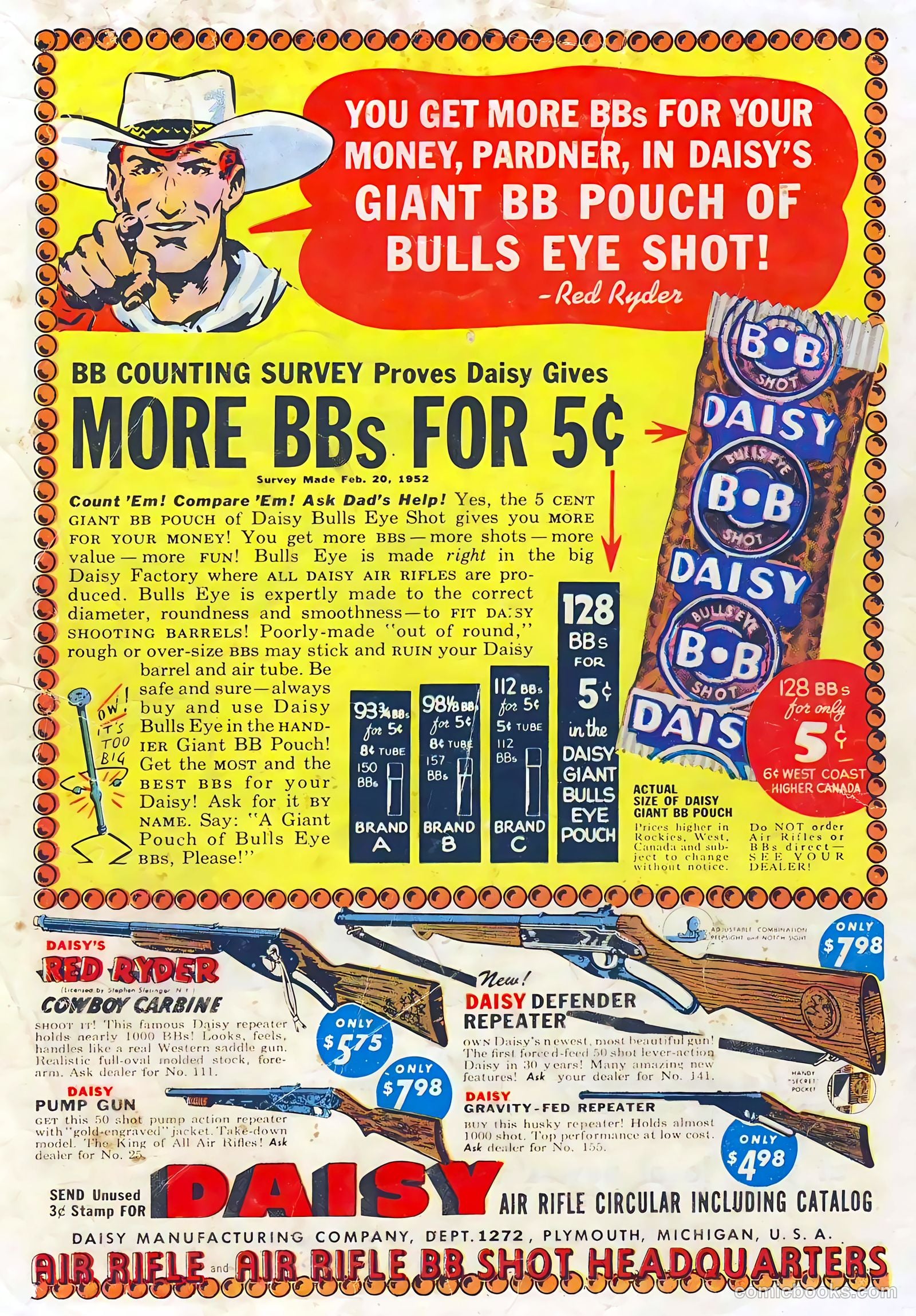 Gabby Hayes Western #47 — page 36 of 36