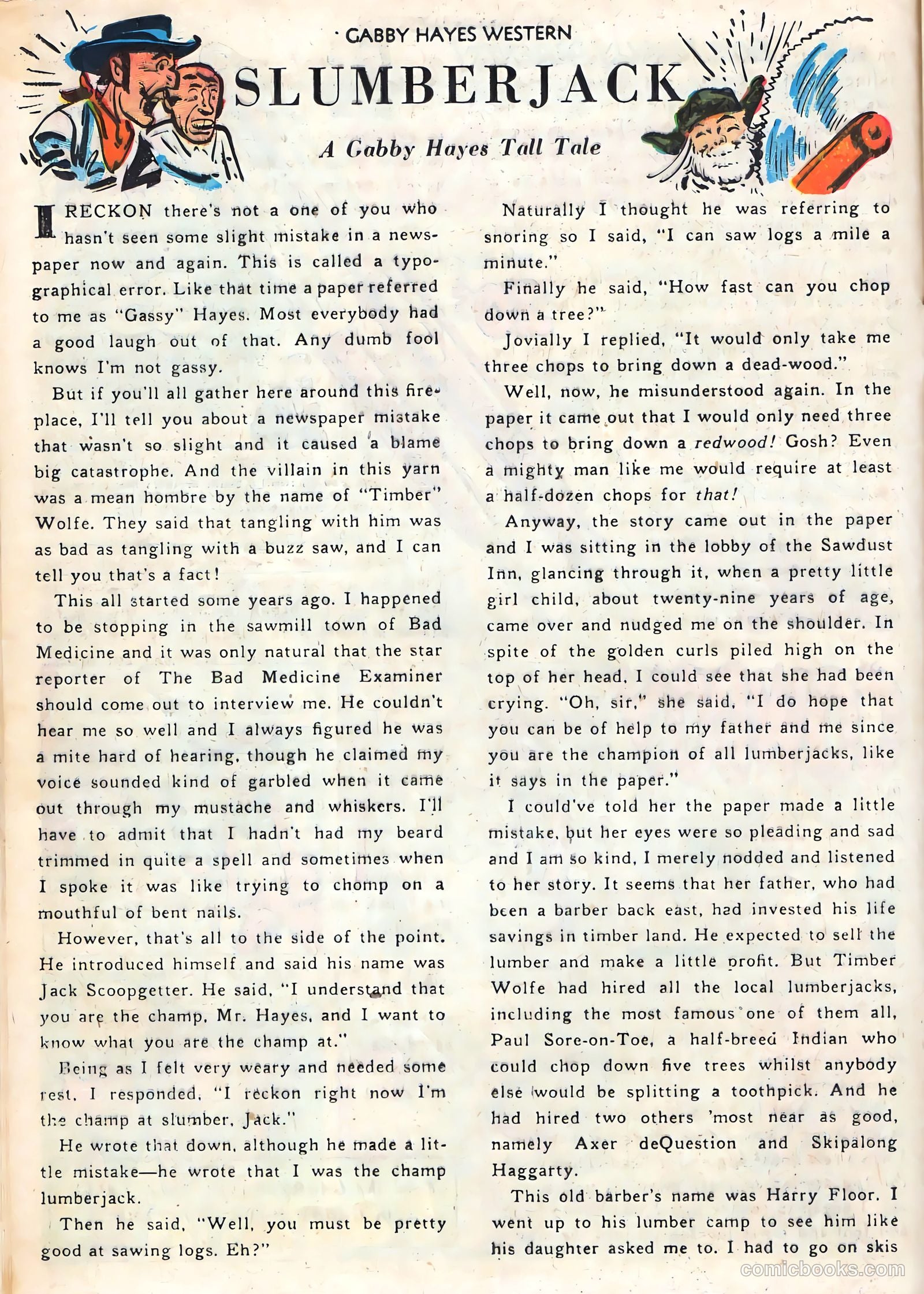 Gabby Hayes Western #48 — page 12 of 36