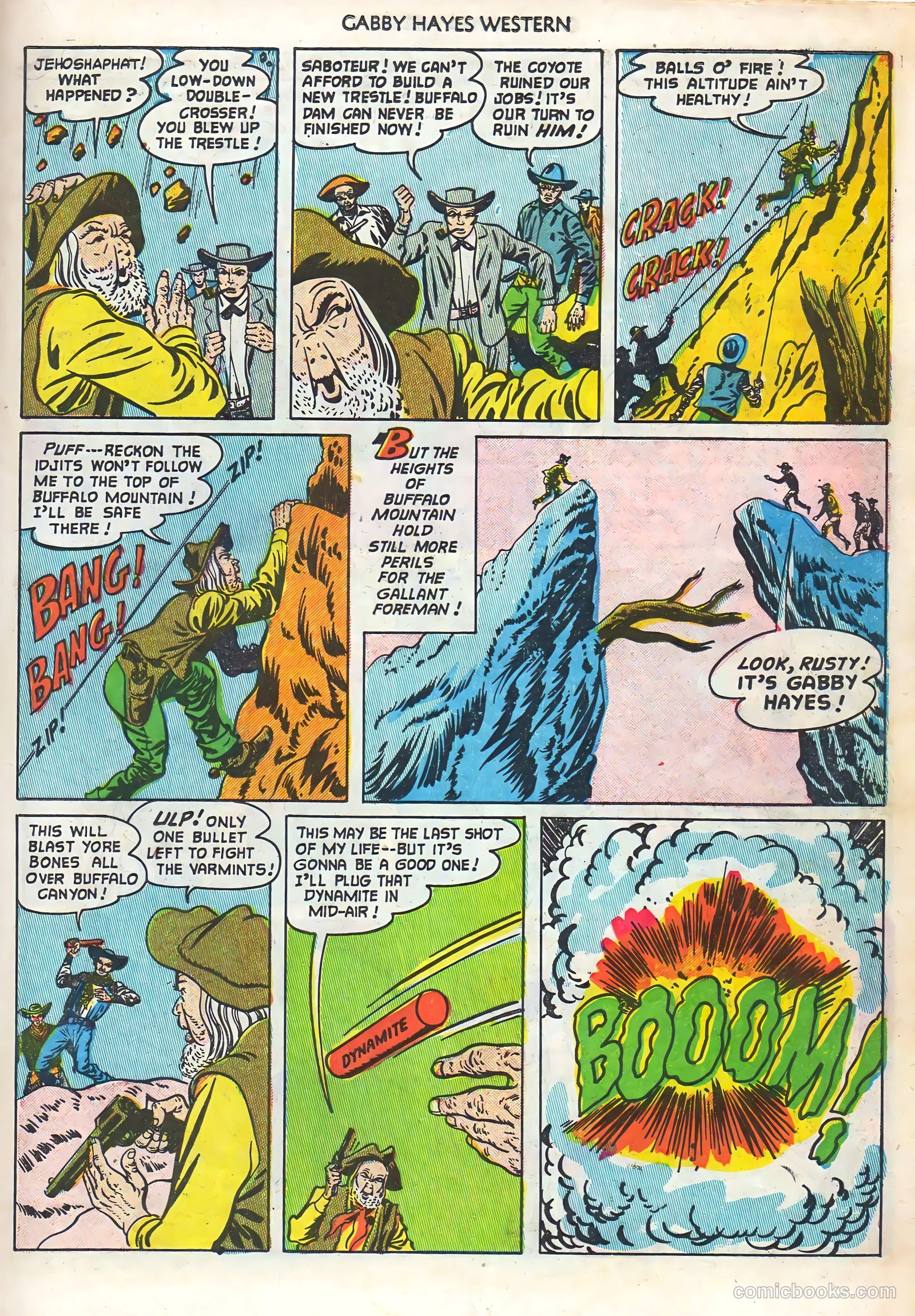 Gabby Hayes Western #48 — page 19 of 36