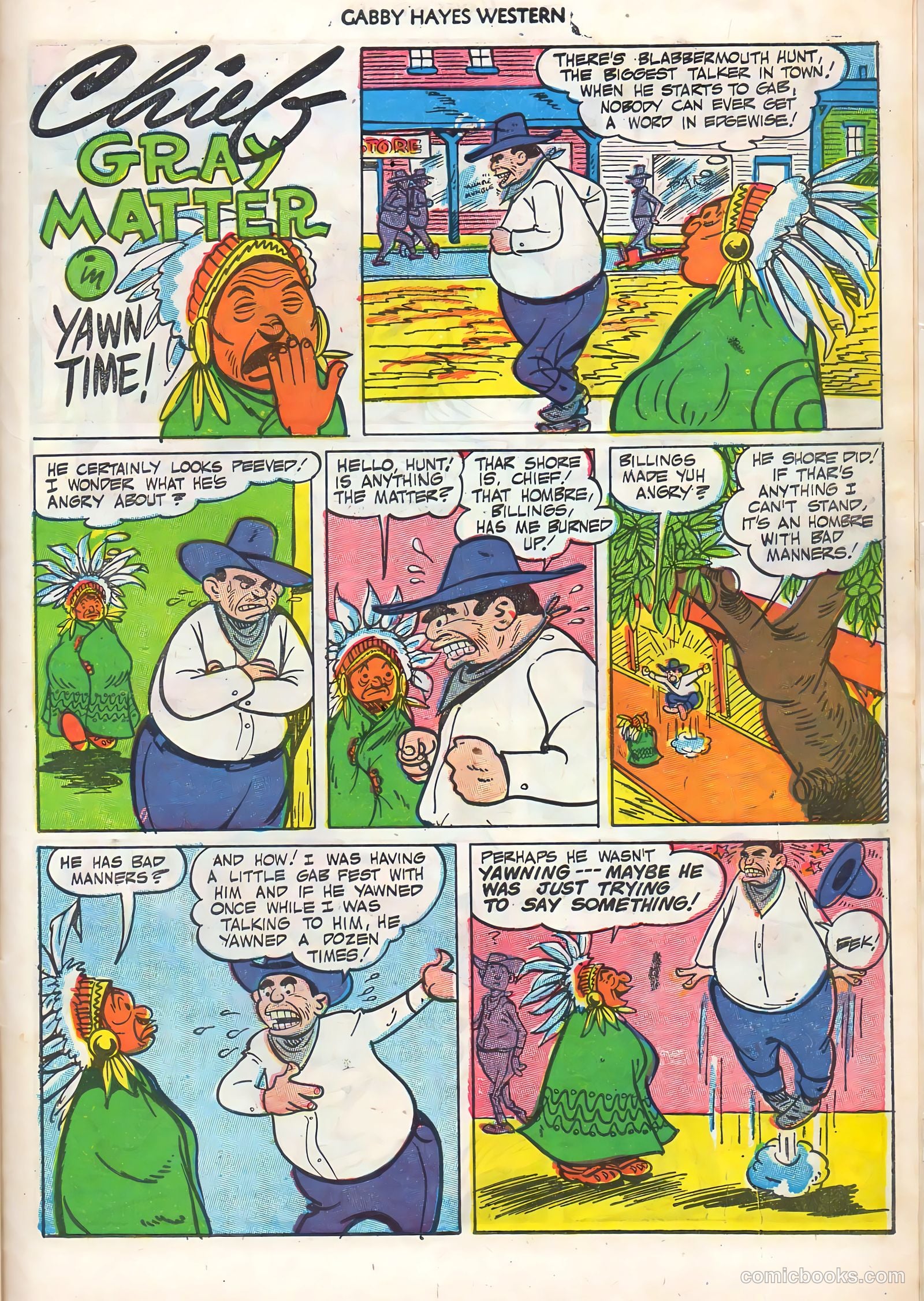 Gabby Hayes Western #48 — page 27 of 36