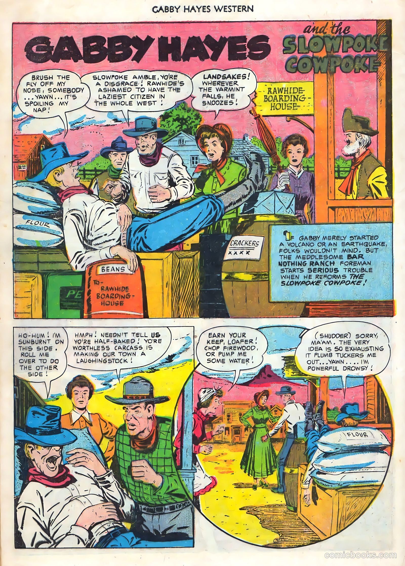 Gabby Hayes Western #48 — page 28 of 36