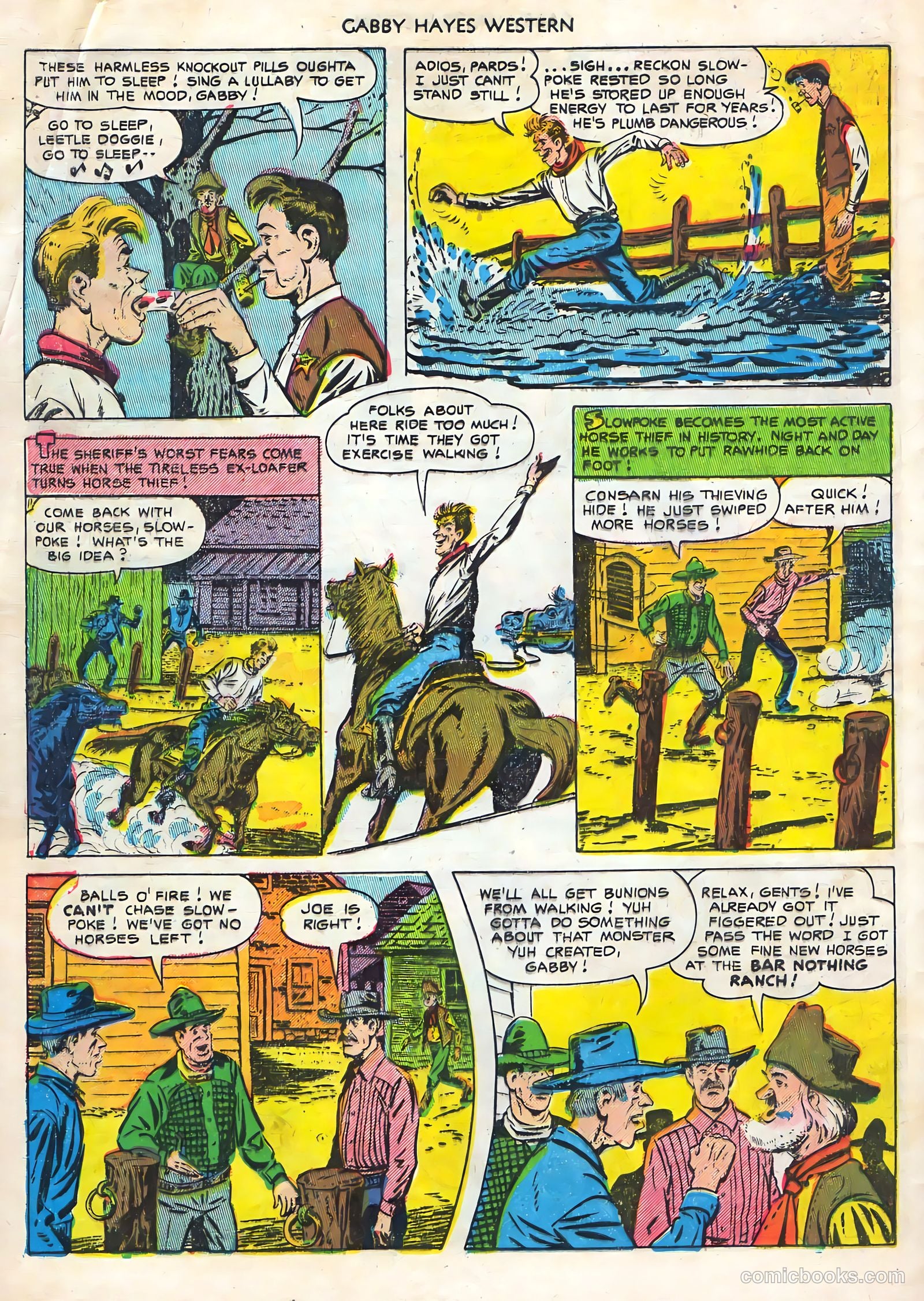 Gabby Hayes Western #48 — page 32 of 36