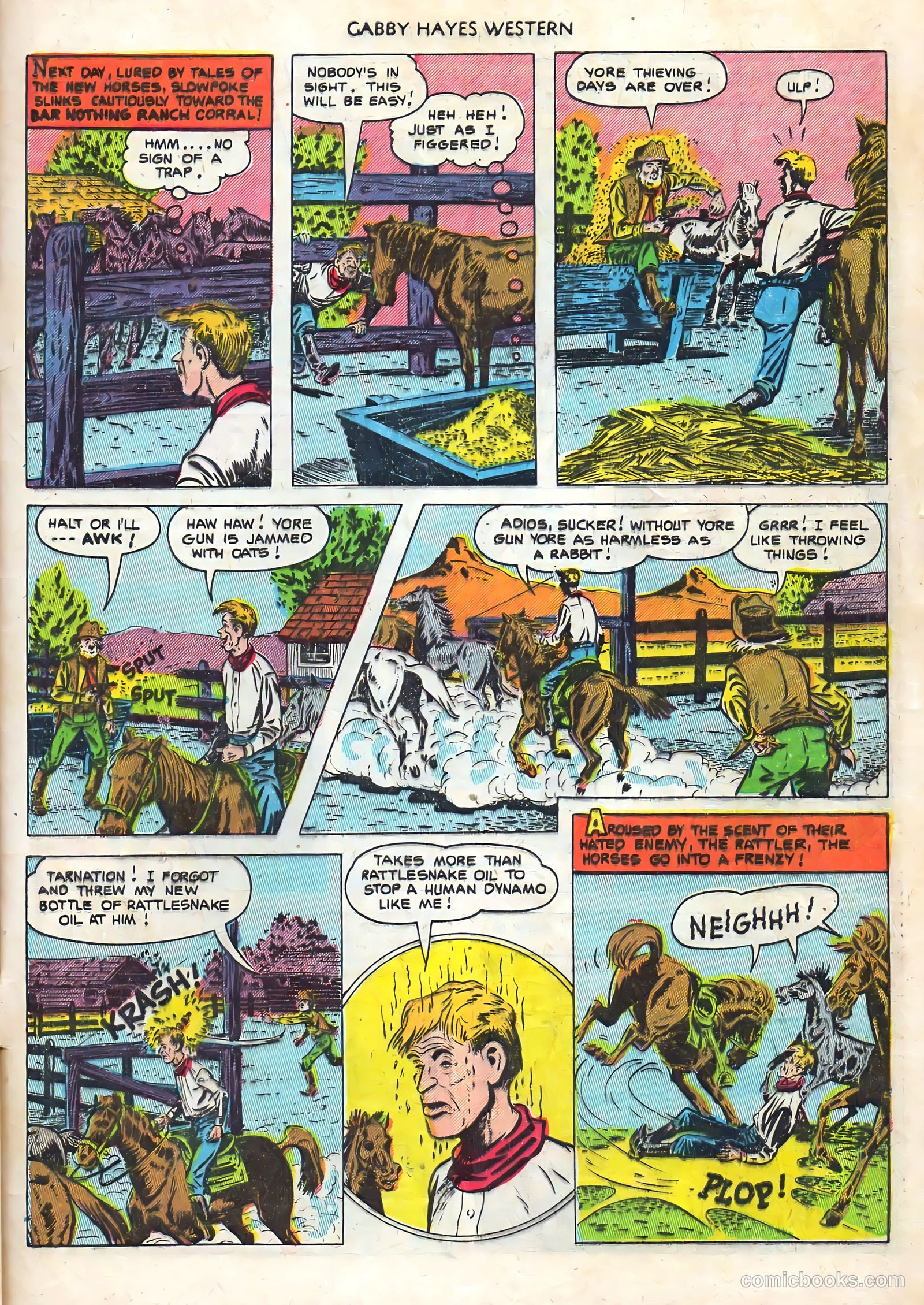 Gabby Hayes Western #48 — page 33 of 36
