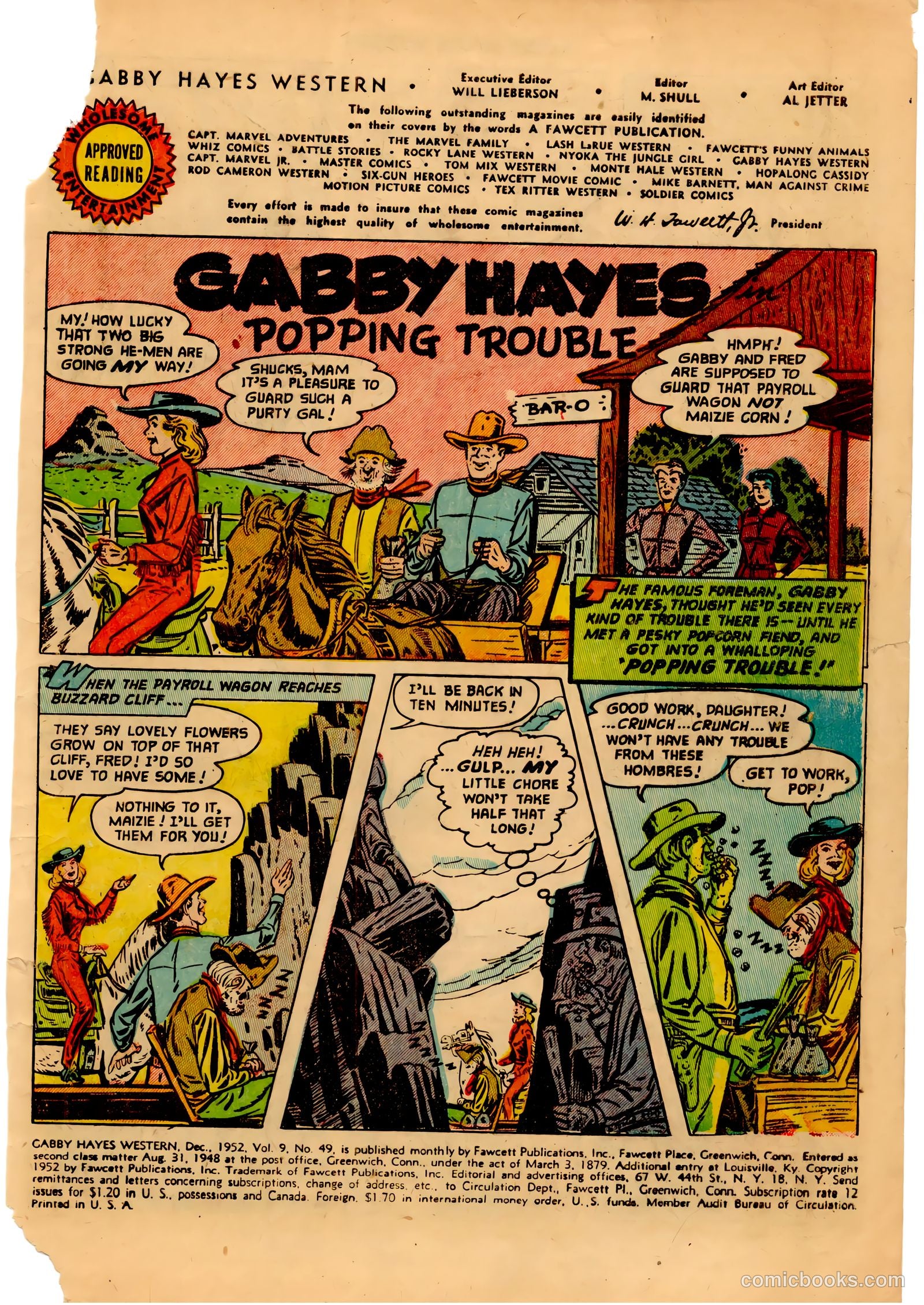 Gabby Hayes Western #49 — page 3 of 36