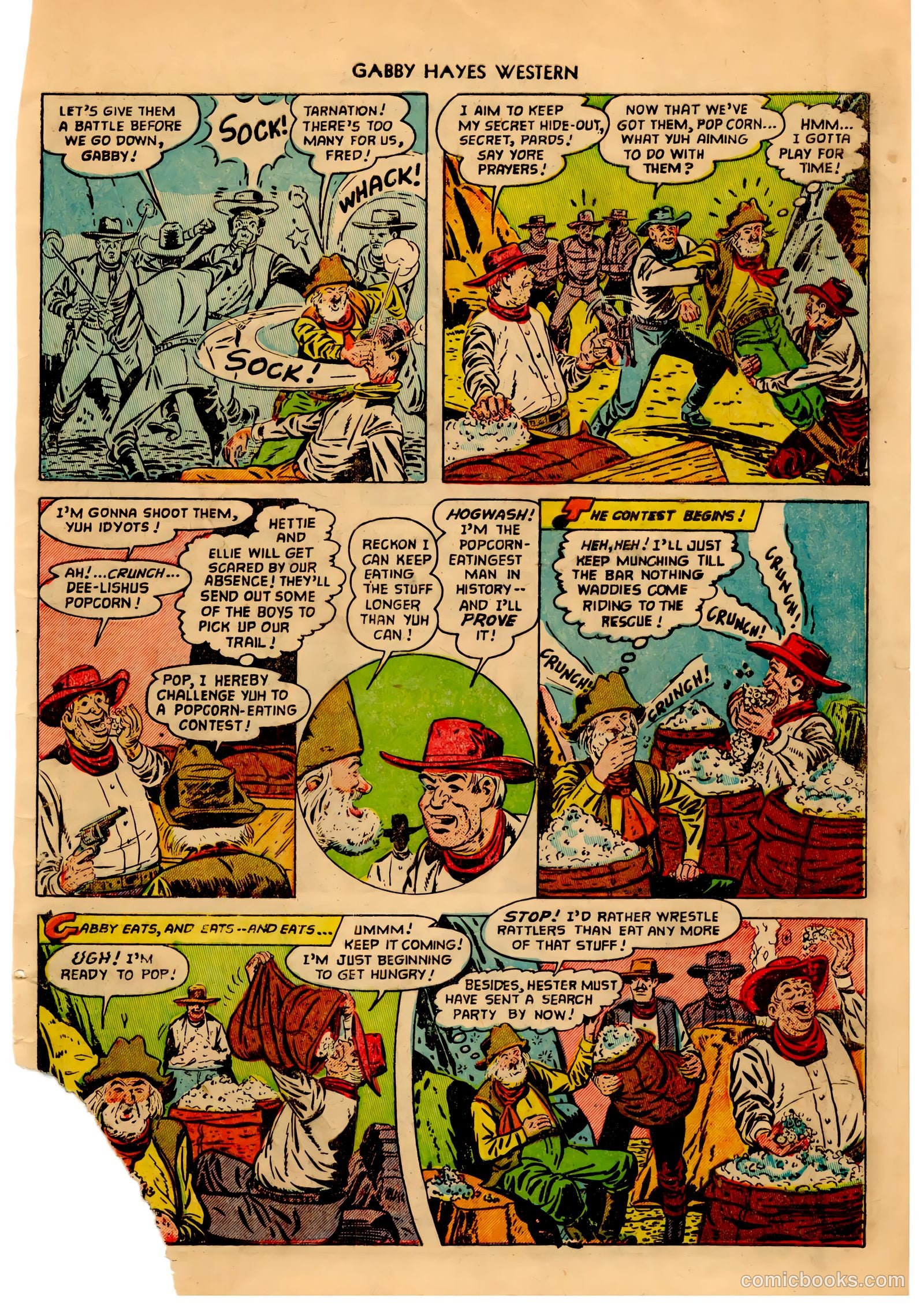 Gabby Hayes Western #49 — page 7 of 36