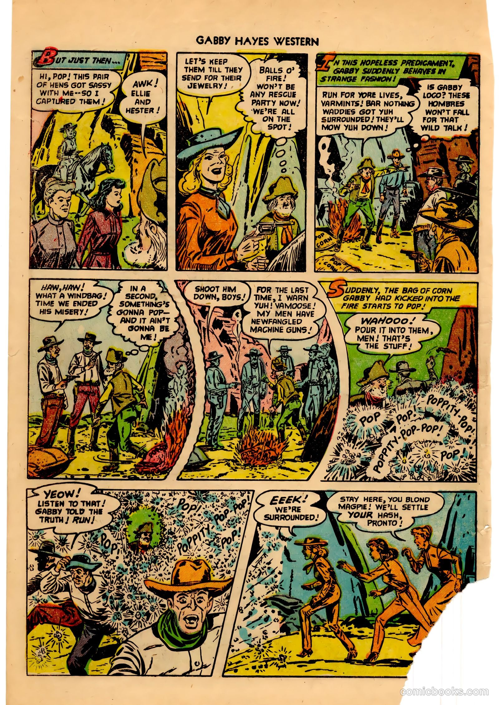 Gabby Hayes Western #49 — page 8 of 36