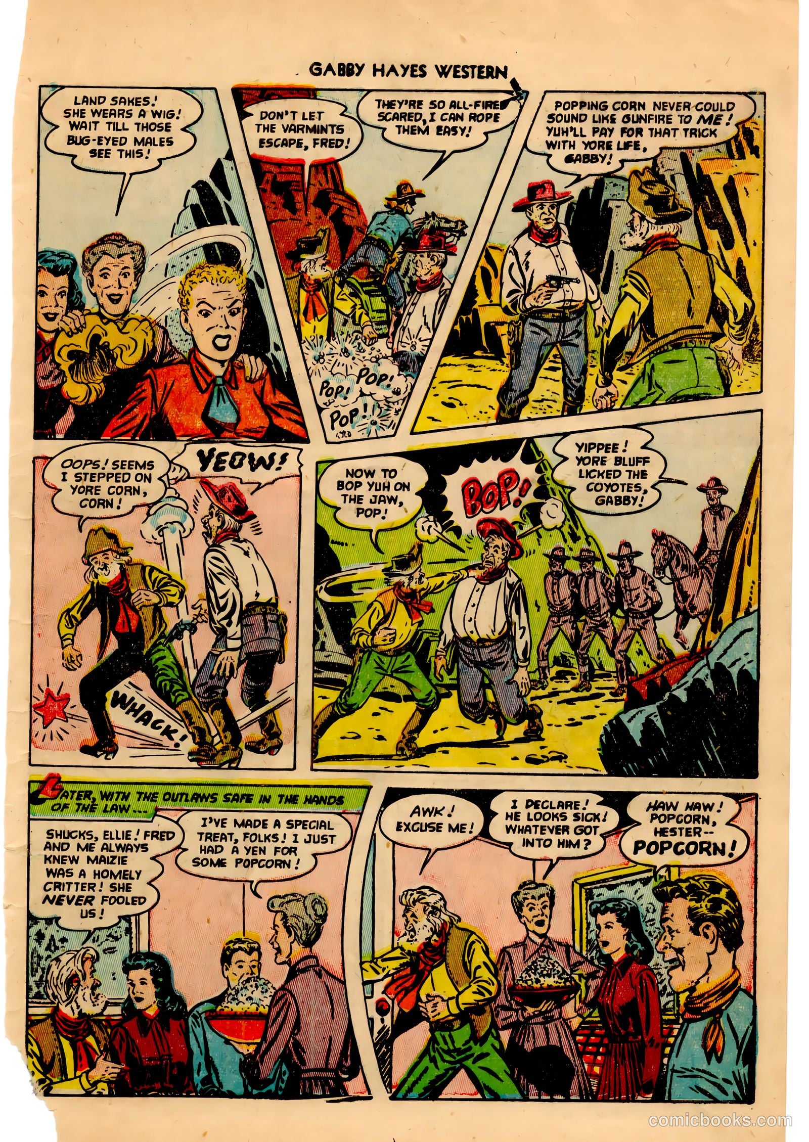 Gabby Hayes Western #49 — page 9 of 36