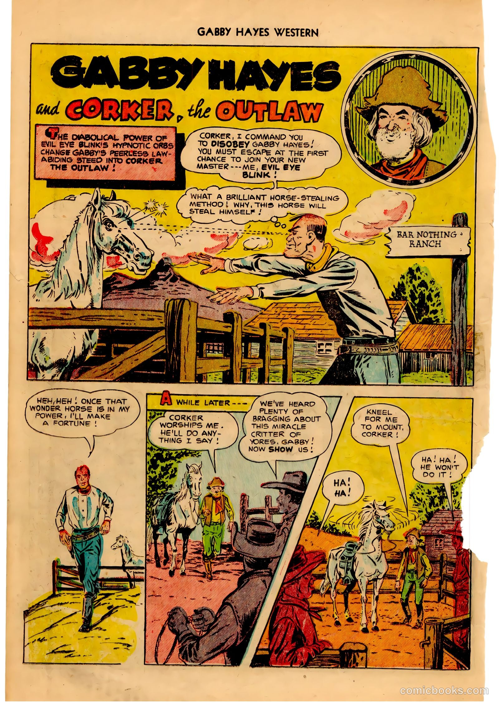 Gabby Hayes Western #49 — page 18 of 36