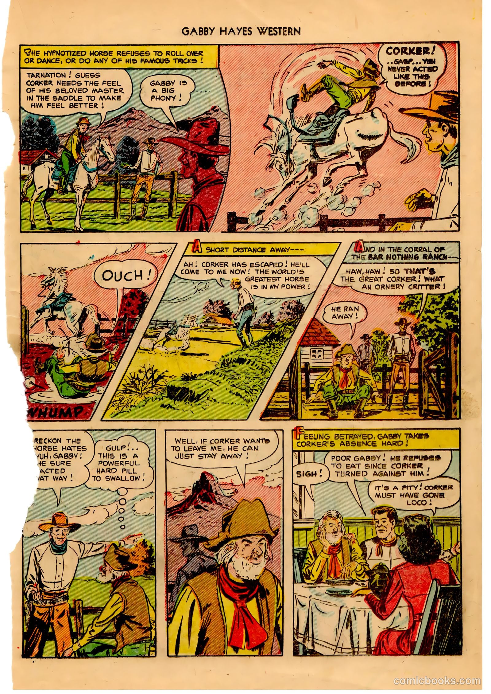 Gabby Hayes Western #49 — page 19 of 36