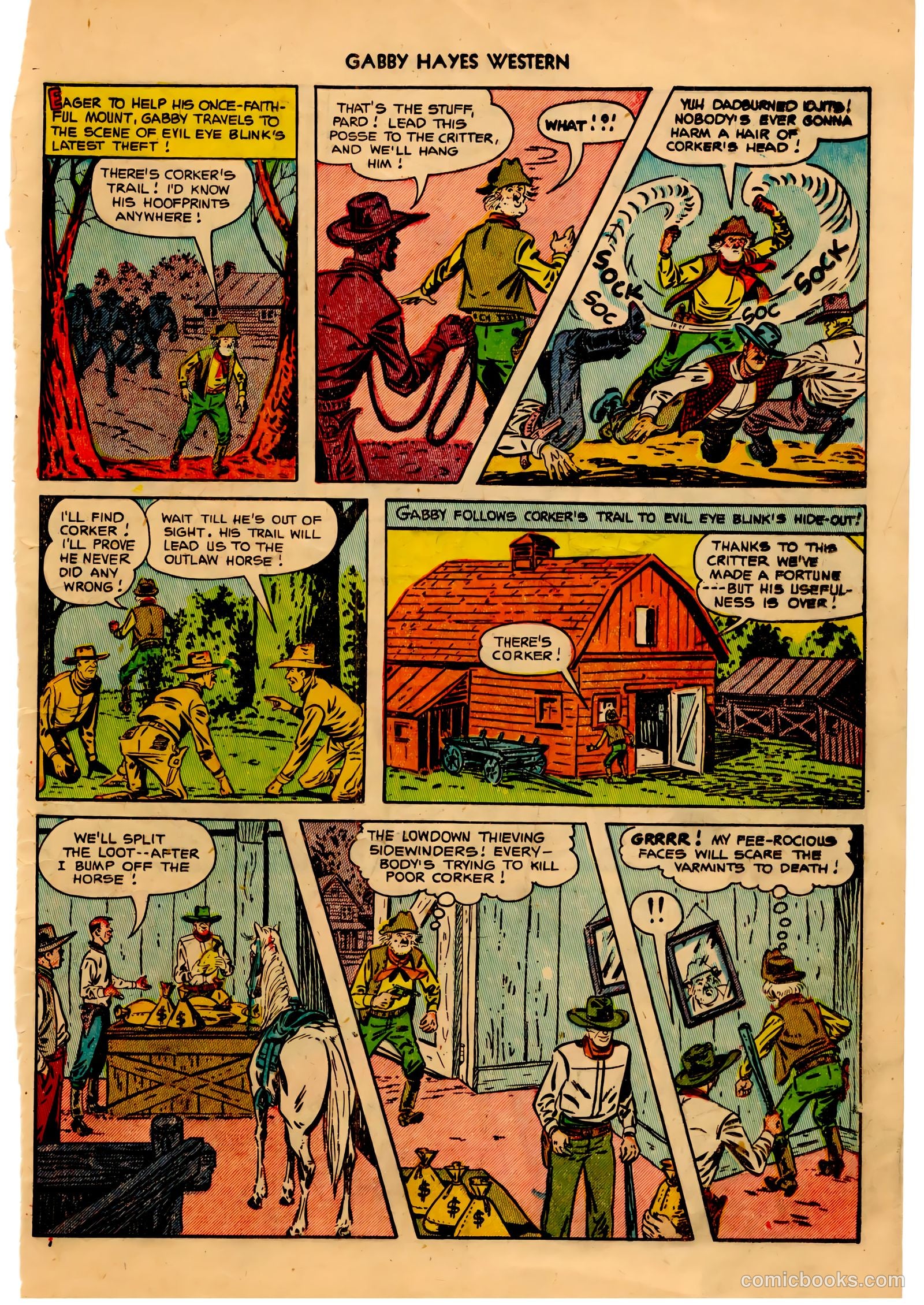 Gabby Hayes Western #49 — page 21 of 36