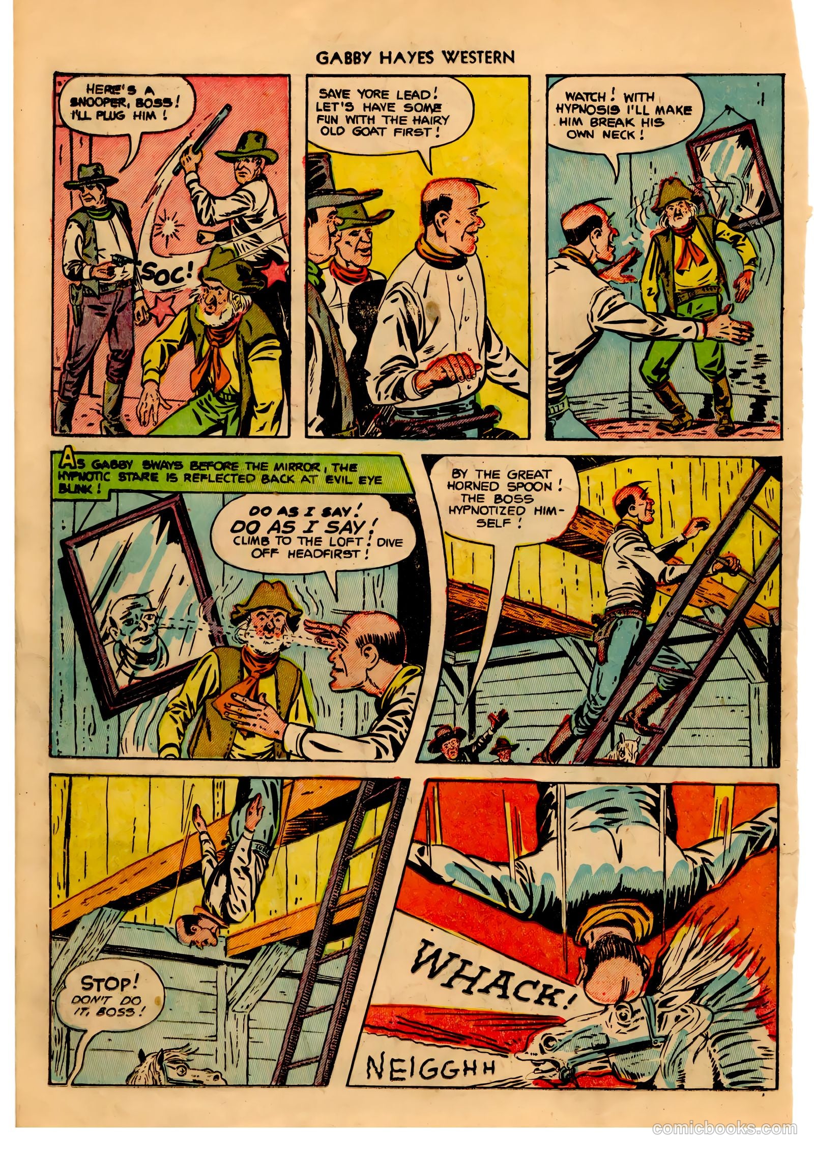 Gabby Hayes Western #49 — page 22 of 36