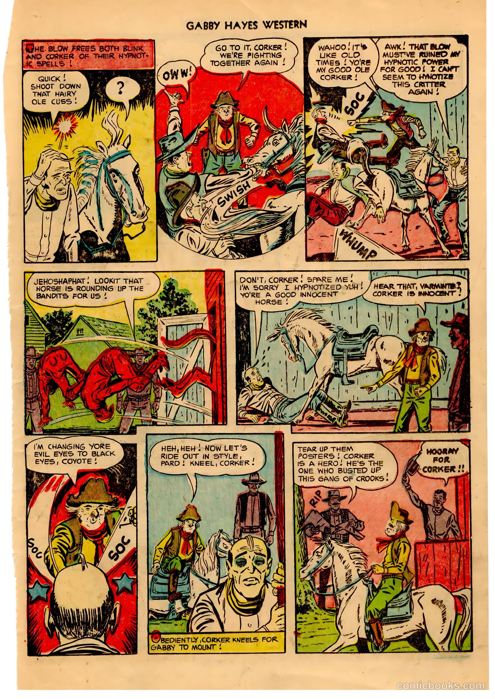 Gabby Hayes Western #49 — page 23 of 36