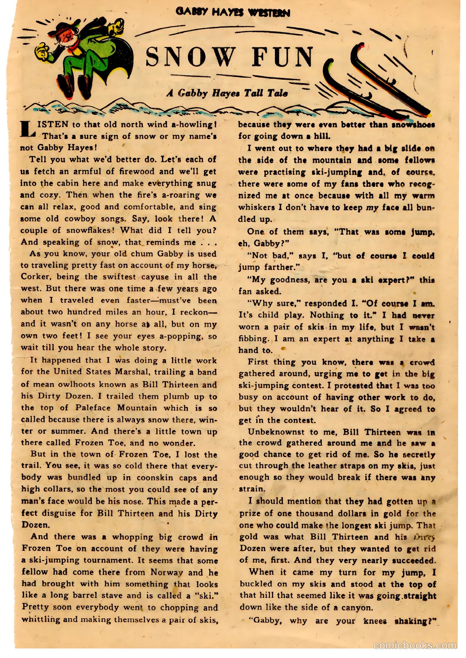 Gabby Hayes Western #49 — page 25 of 36